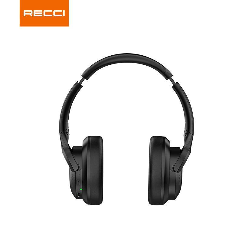 RECCI REP-W59 Baron Series Wireless Headset, Black