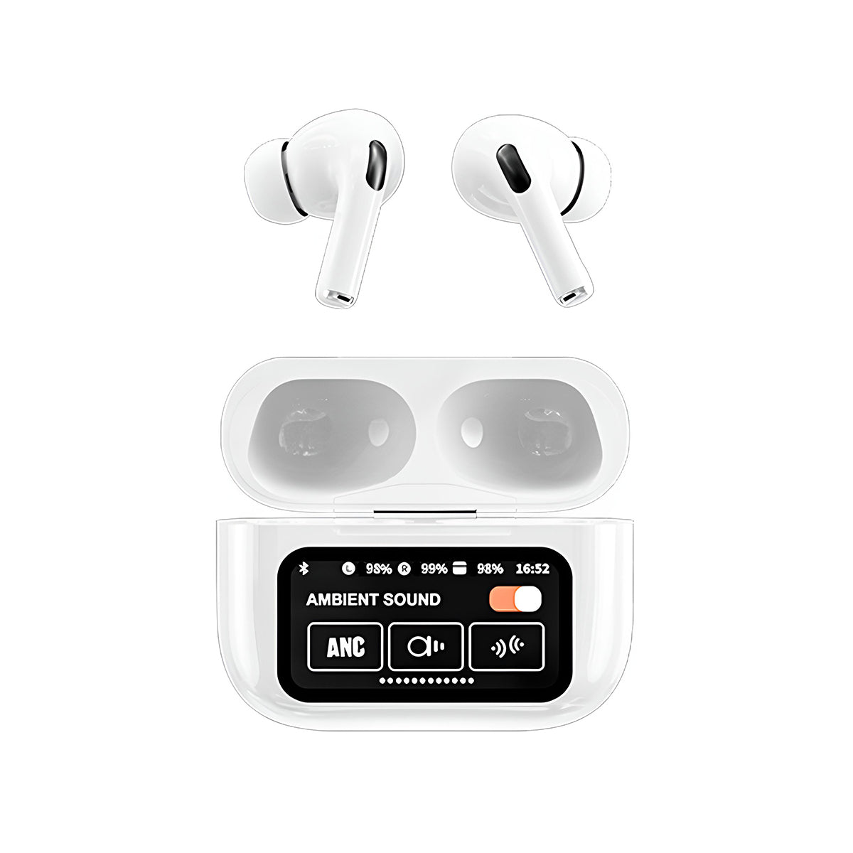 O2W SELECTION SAIYA T70 ANC Pro Wireless Earphone with LED Screen