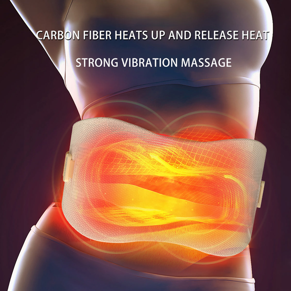 HeZheng Waist Massager Support the Waist