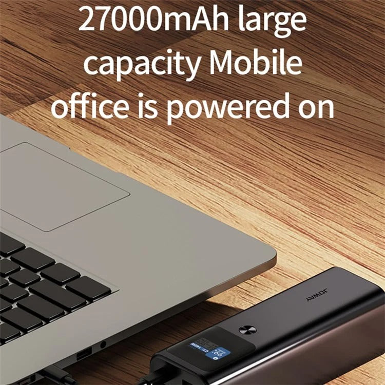 JOWAY JP316 27000mAh PD 140W Fast Charging Power Bank Digital Display Phone External Battery