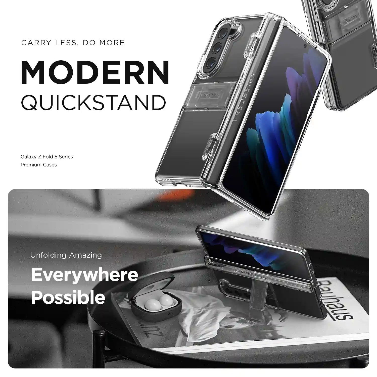 (Pre-order) VRS Design QuickStand Modern Case for Samsung Galaxy Z Fold 5