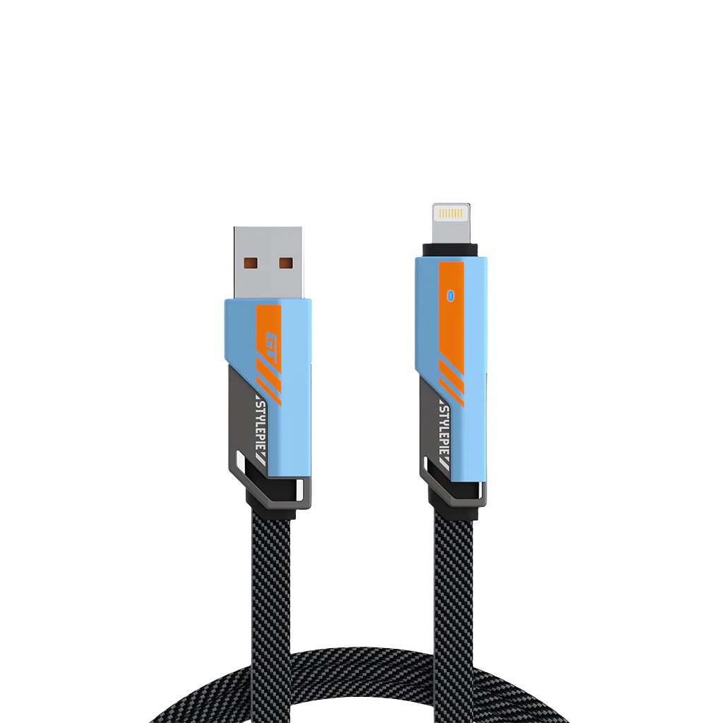 O2W SELECTION Stylepie GT Series C71Y 60W 4-in-1 Fast Charge Data Cable