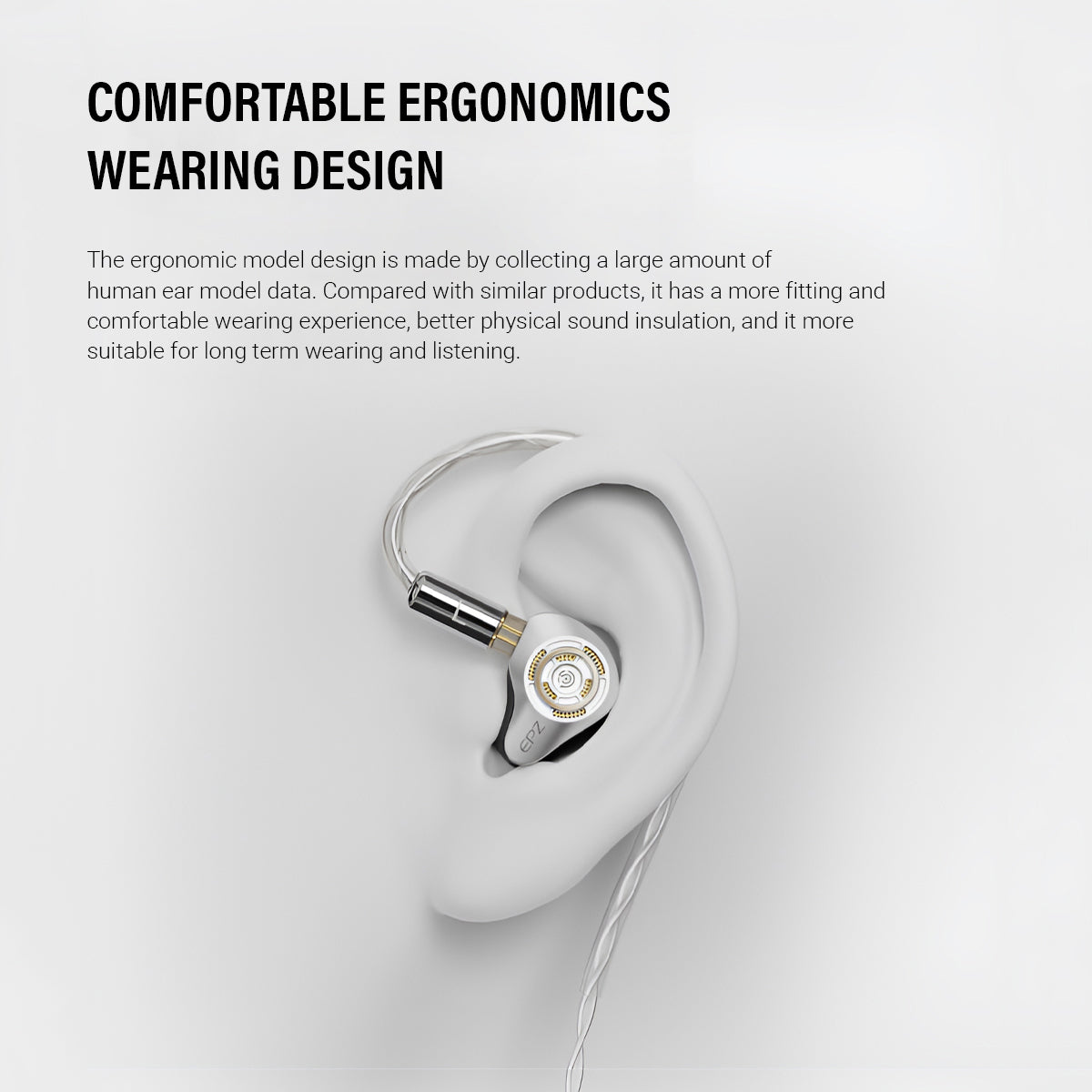 EPZ P50 Hybrid HIFI Earphones