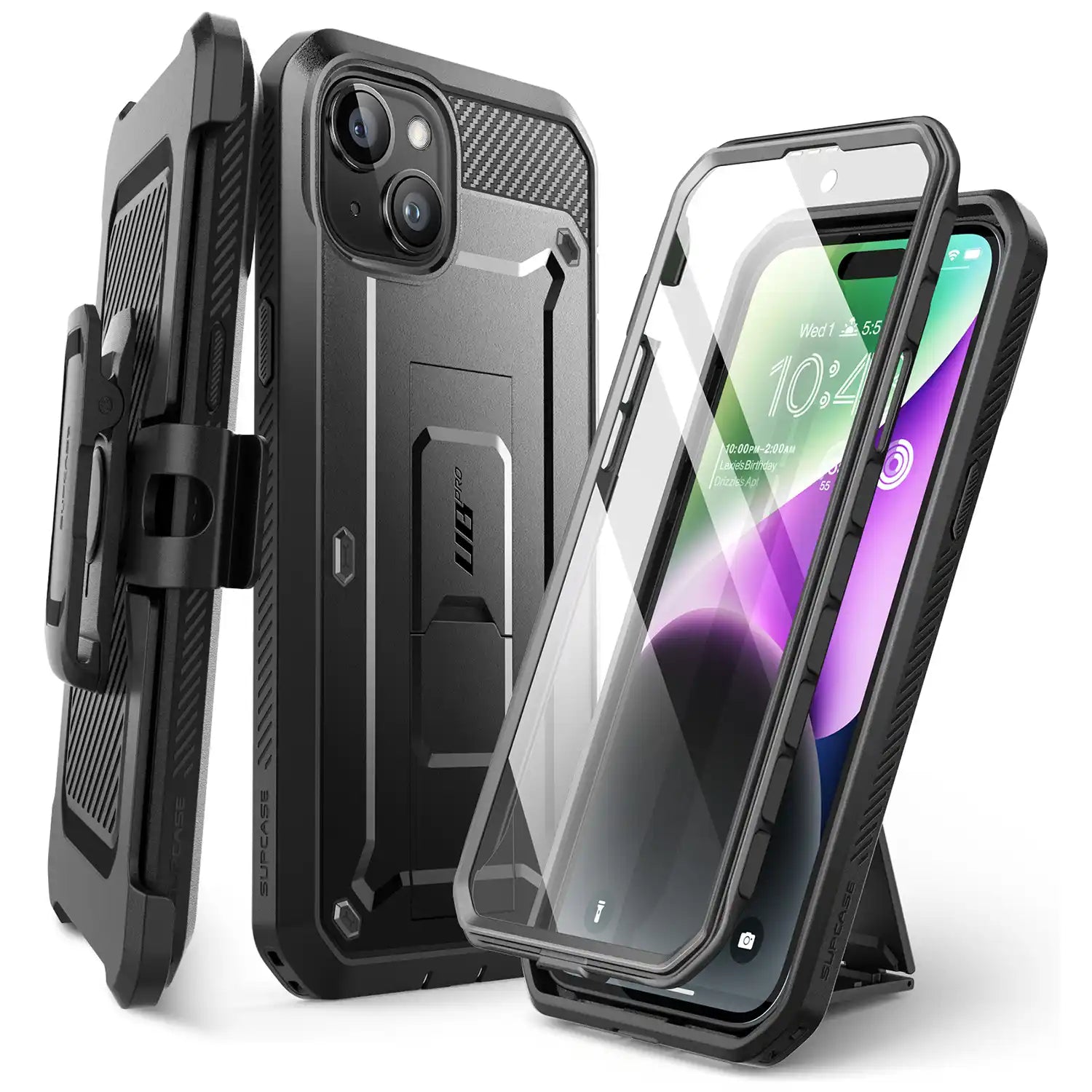 Supcase Unicorn Beetle Pro for iPhone 15 Series (With Built-in Screen Protector)