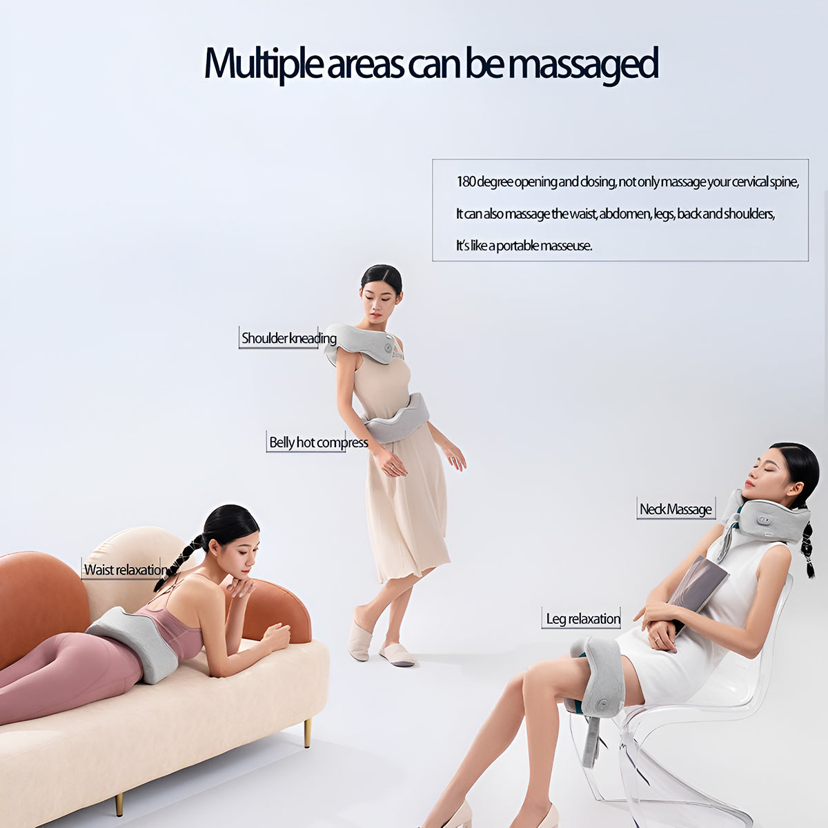 HeZheng HZ-U1 Neck Massage Pillow