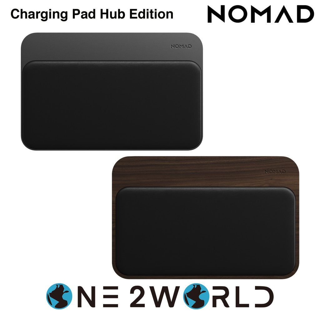 NOMAD Base Station Horween® Leather Charging Pad Hub Edition