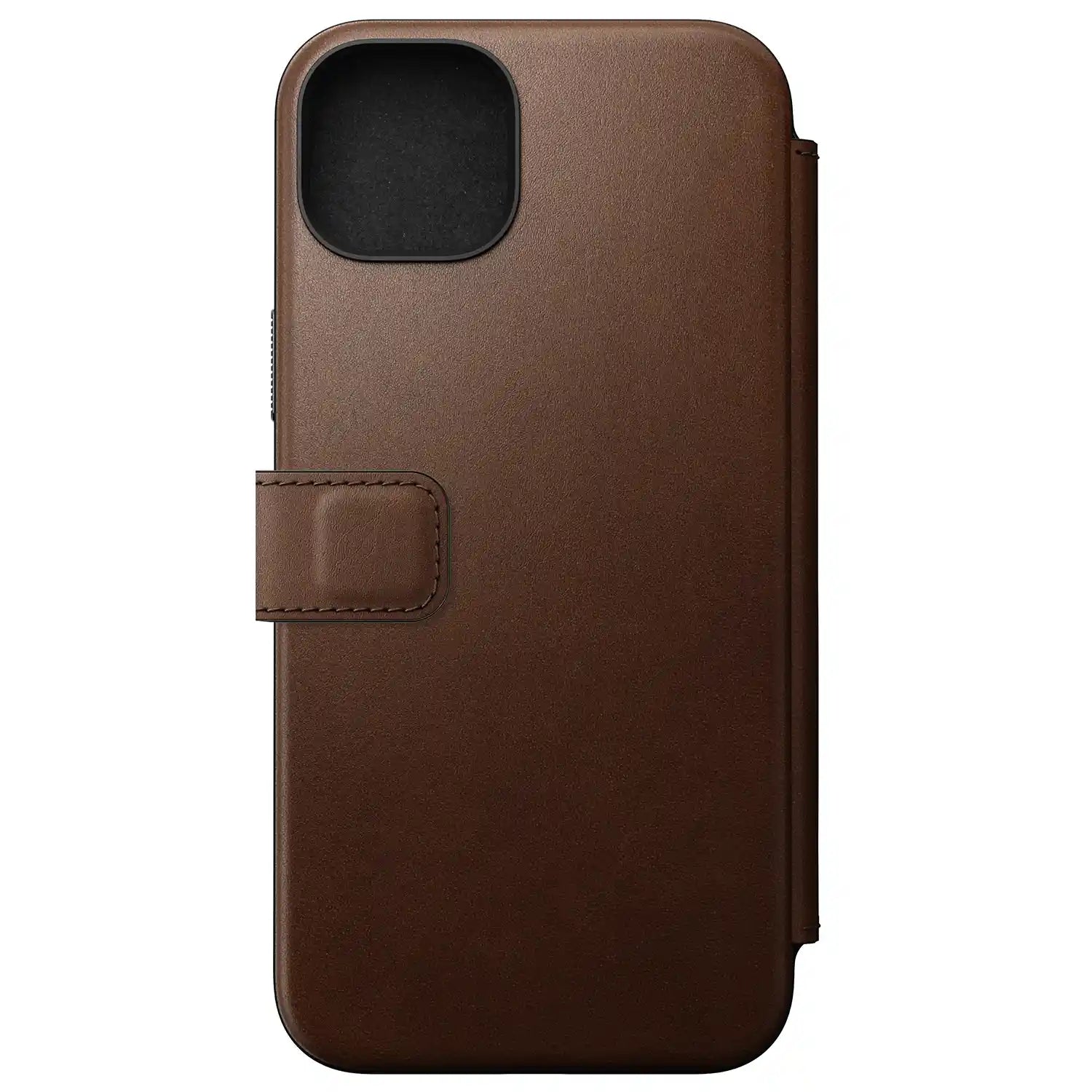 NOMAD Modern Leather Folio Case for iPhone 15 Series By Nomad Leather