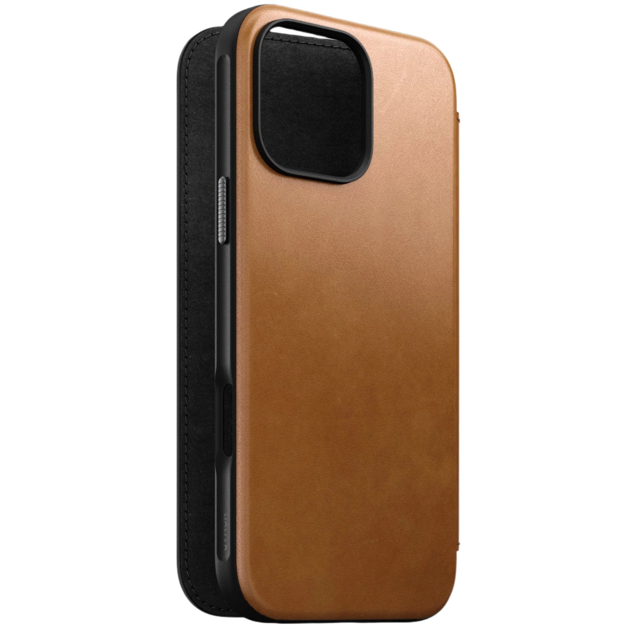 NOMAD Modern Leather Folio Case for iPhone 16 Series By Nomad Leather