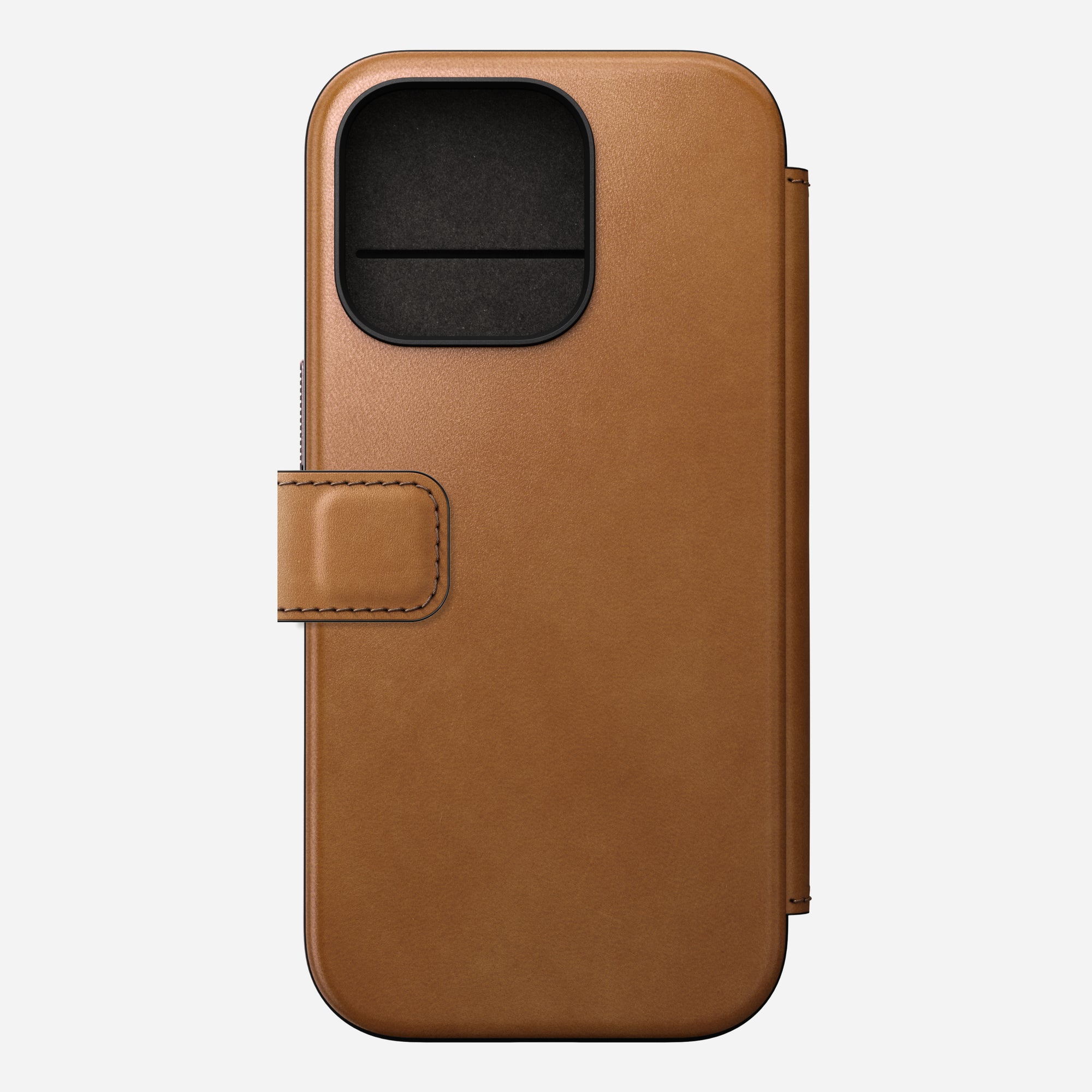 NOMAD Modern Leather Folio Case for iPhone 16 Series By Nomad Leather