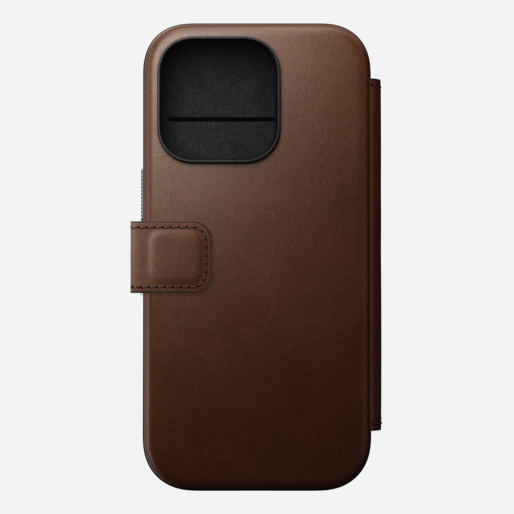 NOMAD Modern Leather Folio Case for iPhone 16 Series By Nomad Leather