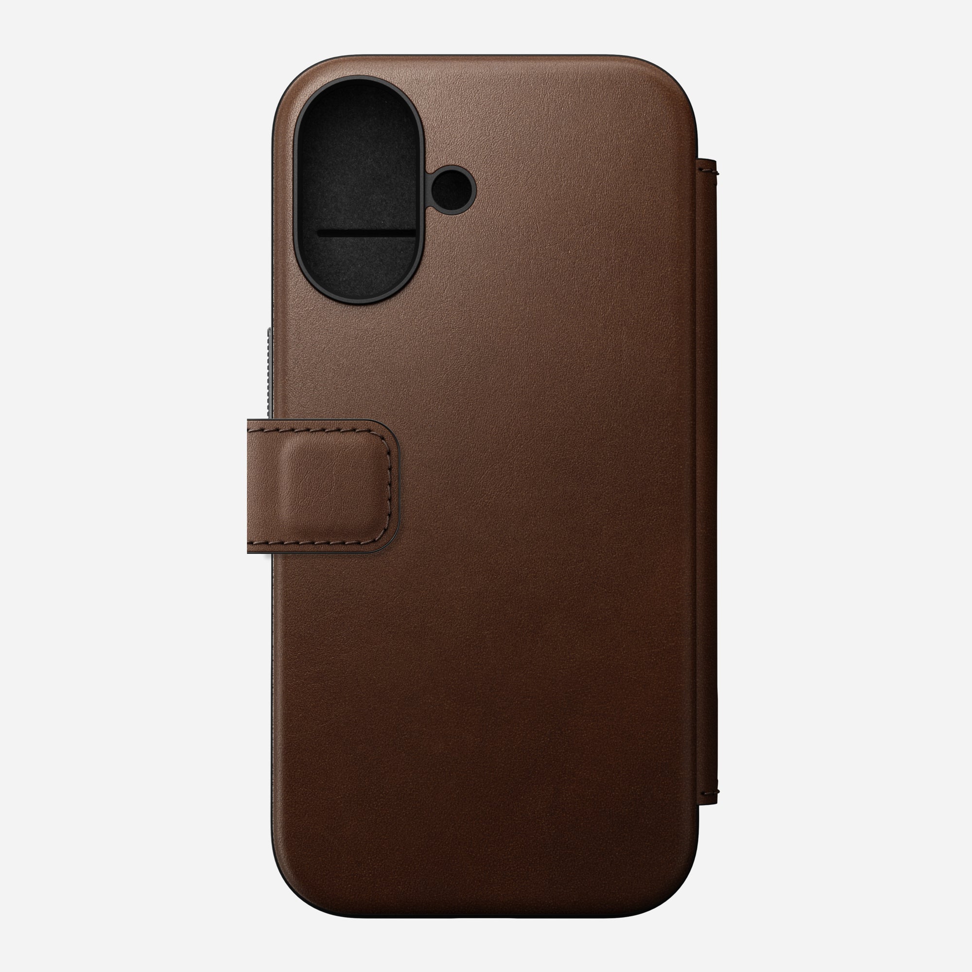 NOMAD Modern Leather Folio Case for iPhone 16 Series By Nomad Leather