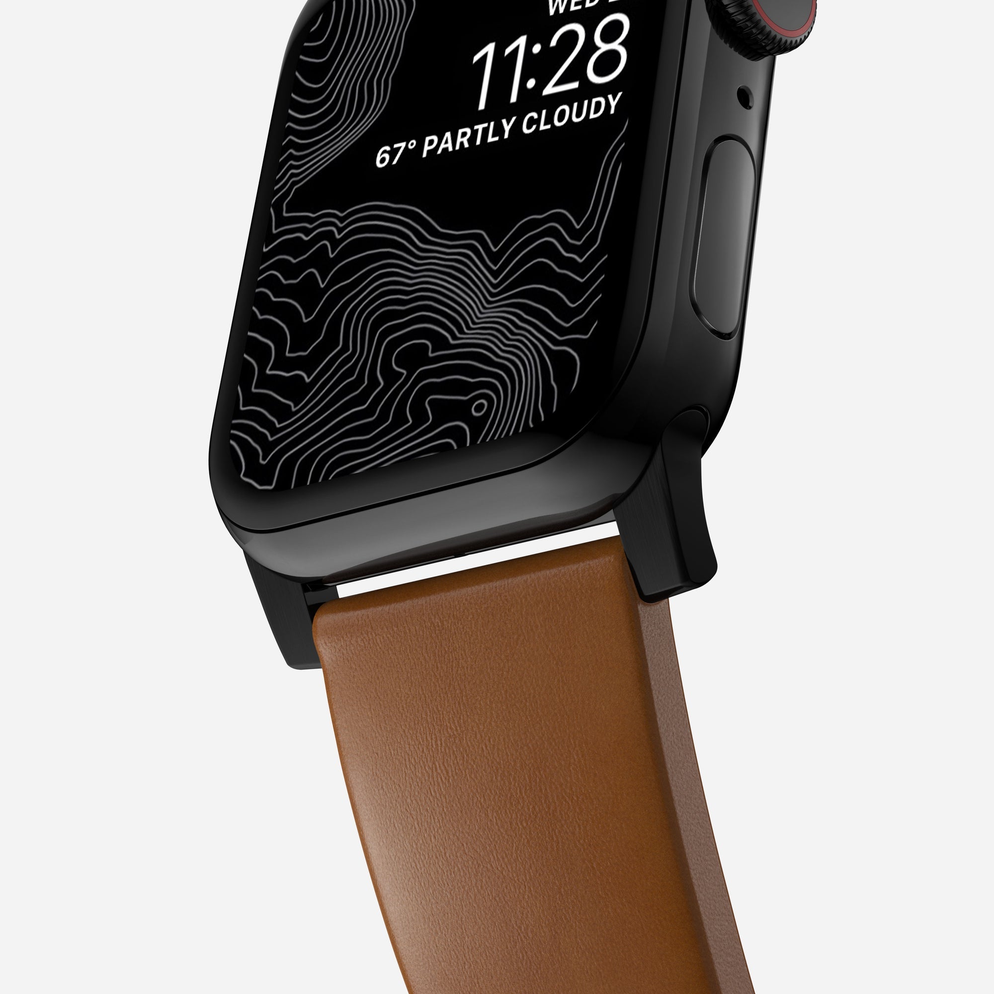 NOMAD Modern Band for Apple Watch by leather