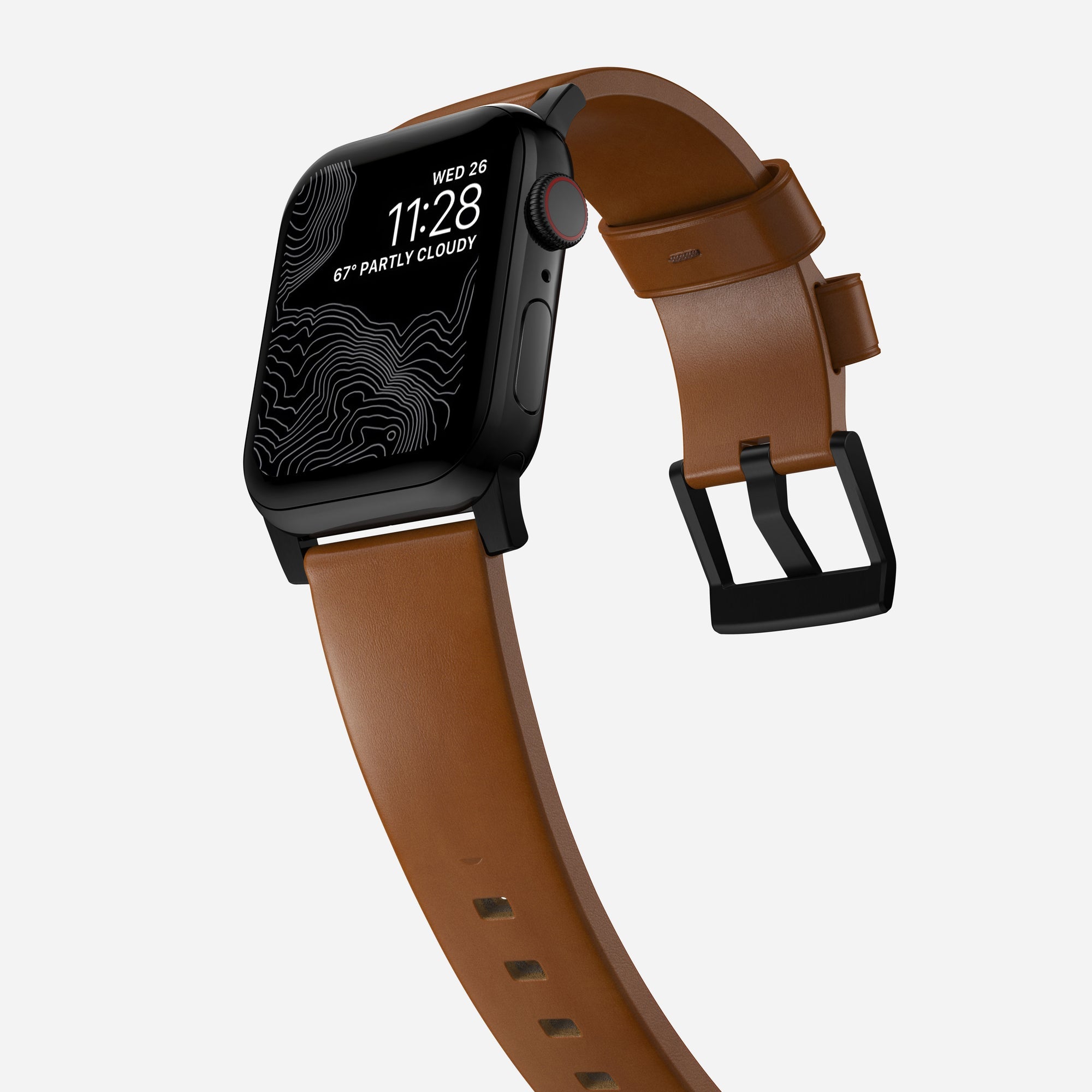 NOMAD Modern Band for Apple Watch by leather