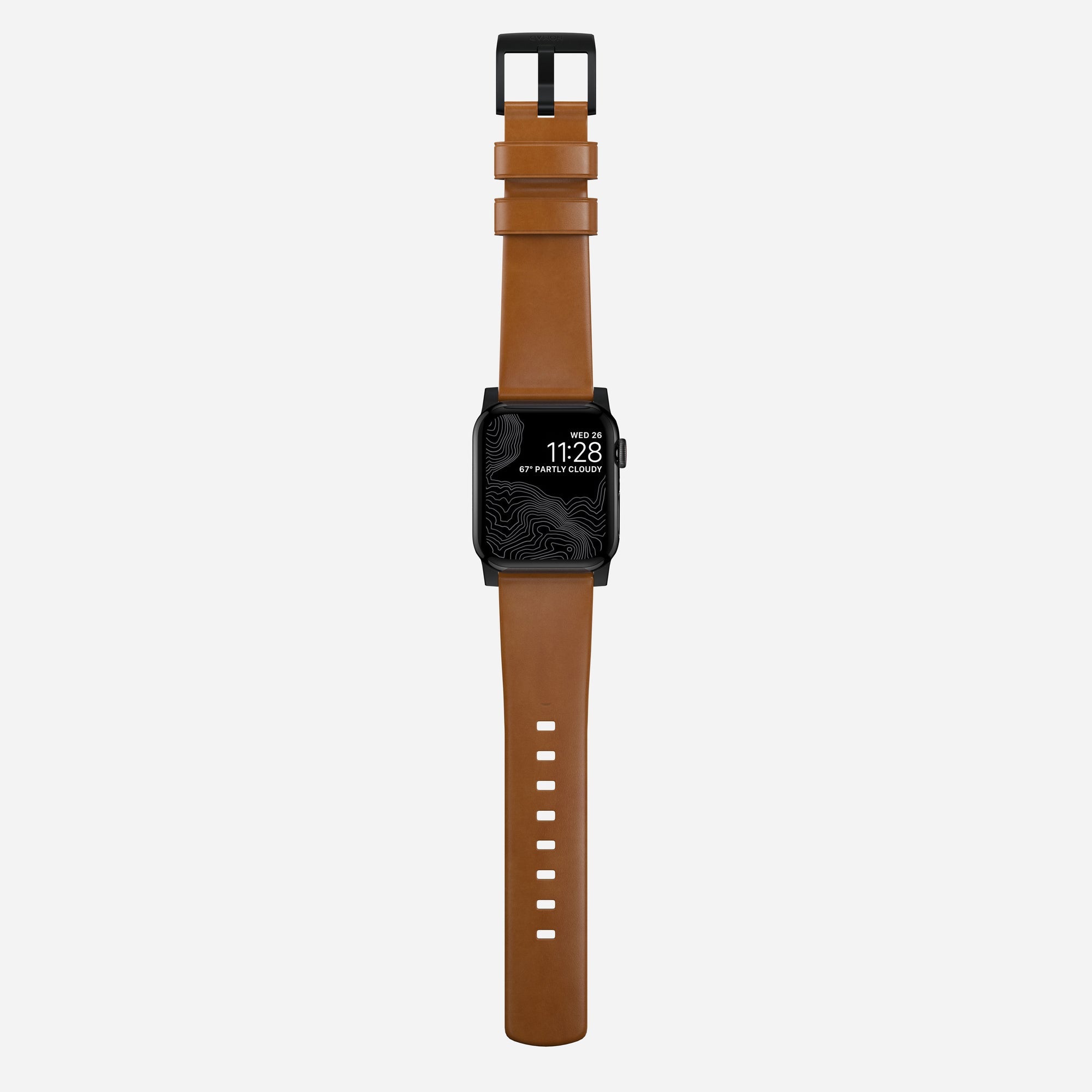 NOMAD Modern Band for Apple Watch by leather