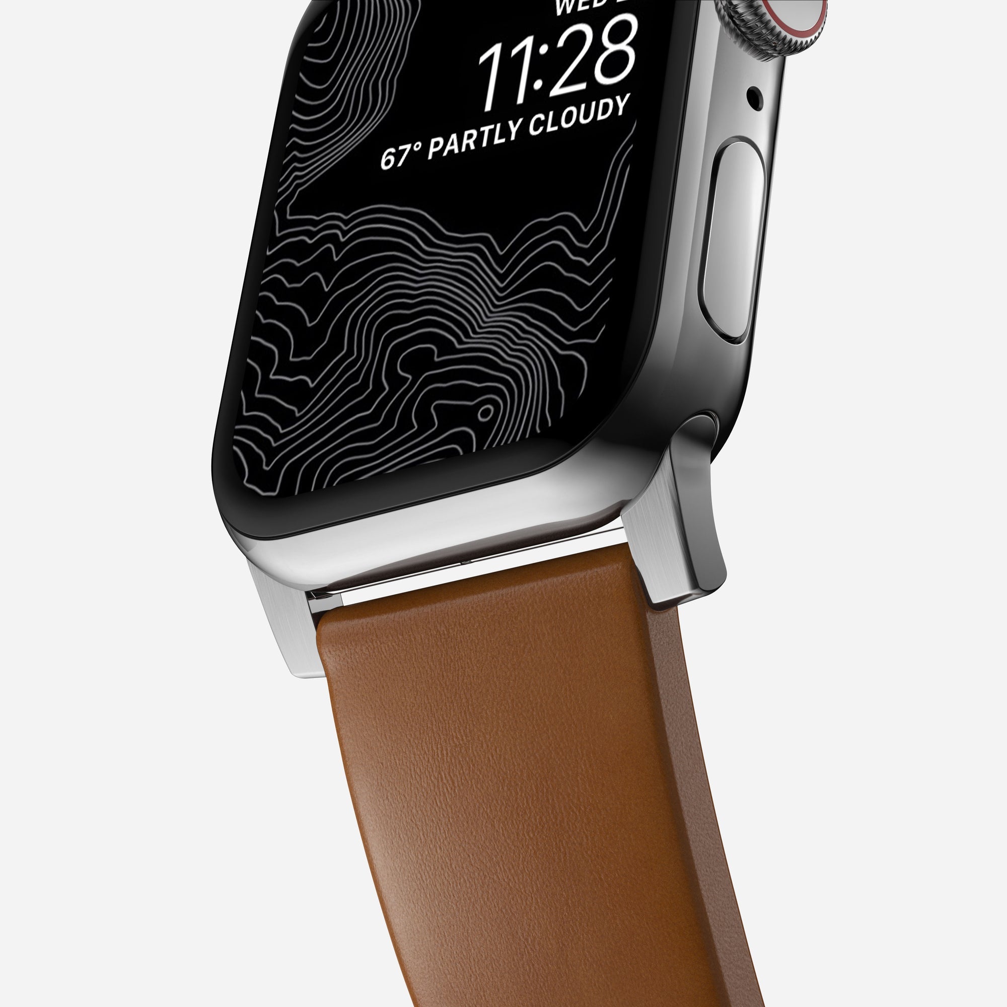 NOMAD Modern Band for Apple Watch by leather