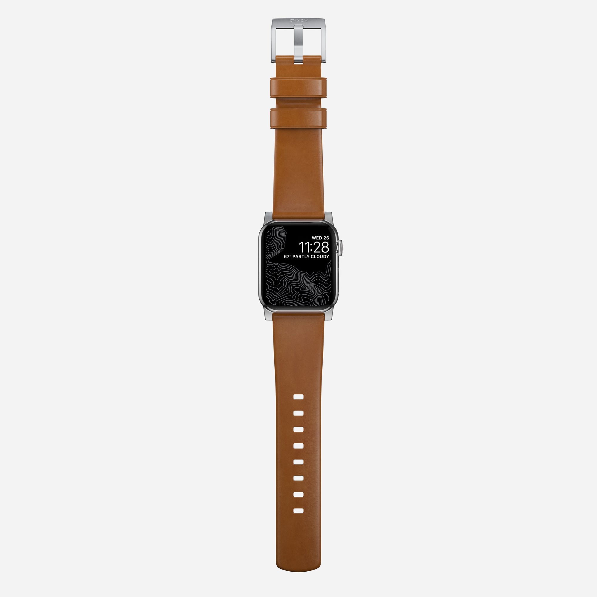 NOMAD Modern Band for Apple Watch by leather