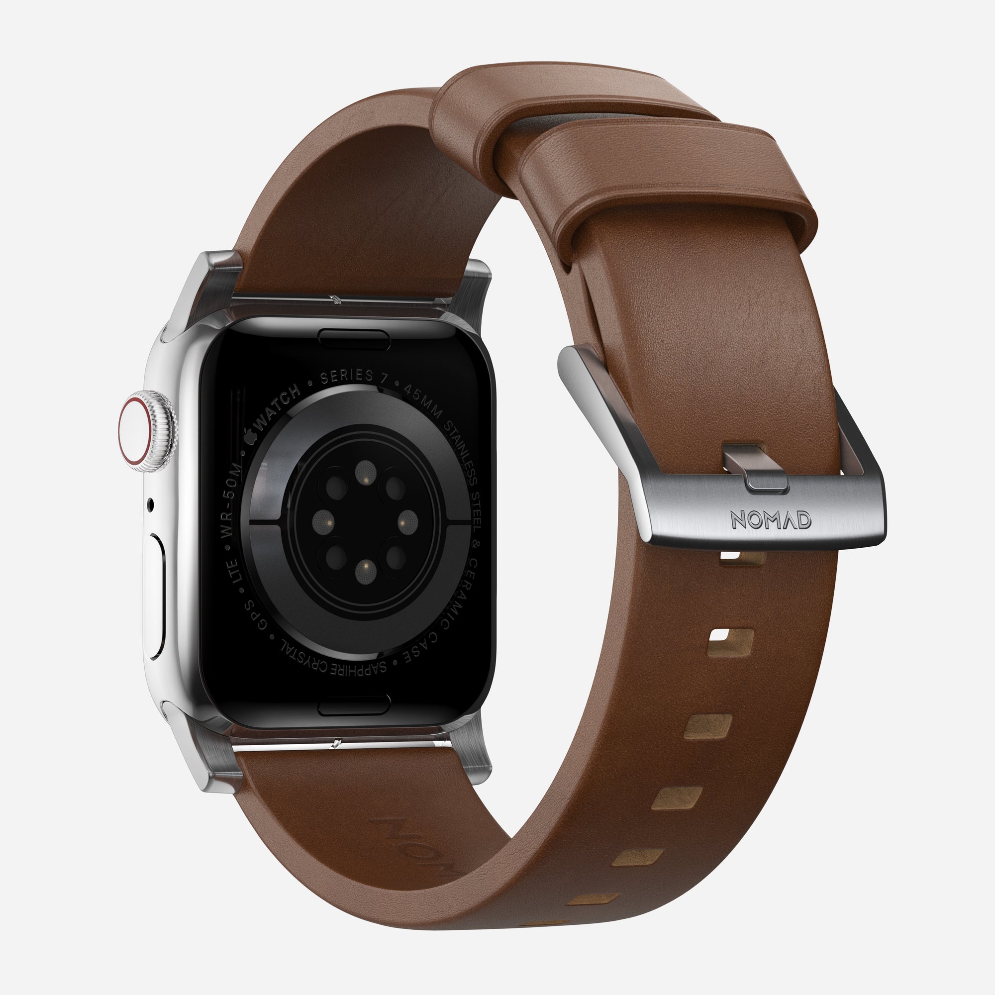 NOMAD Modern Band for Apple Watch by leather