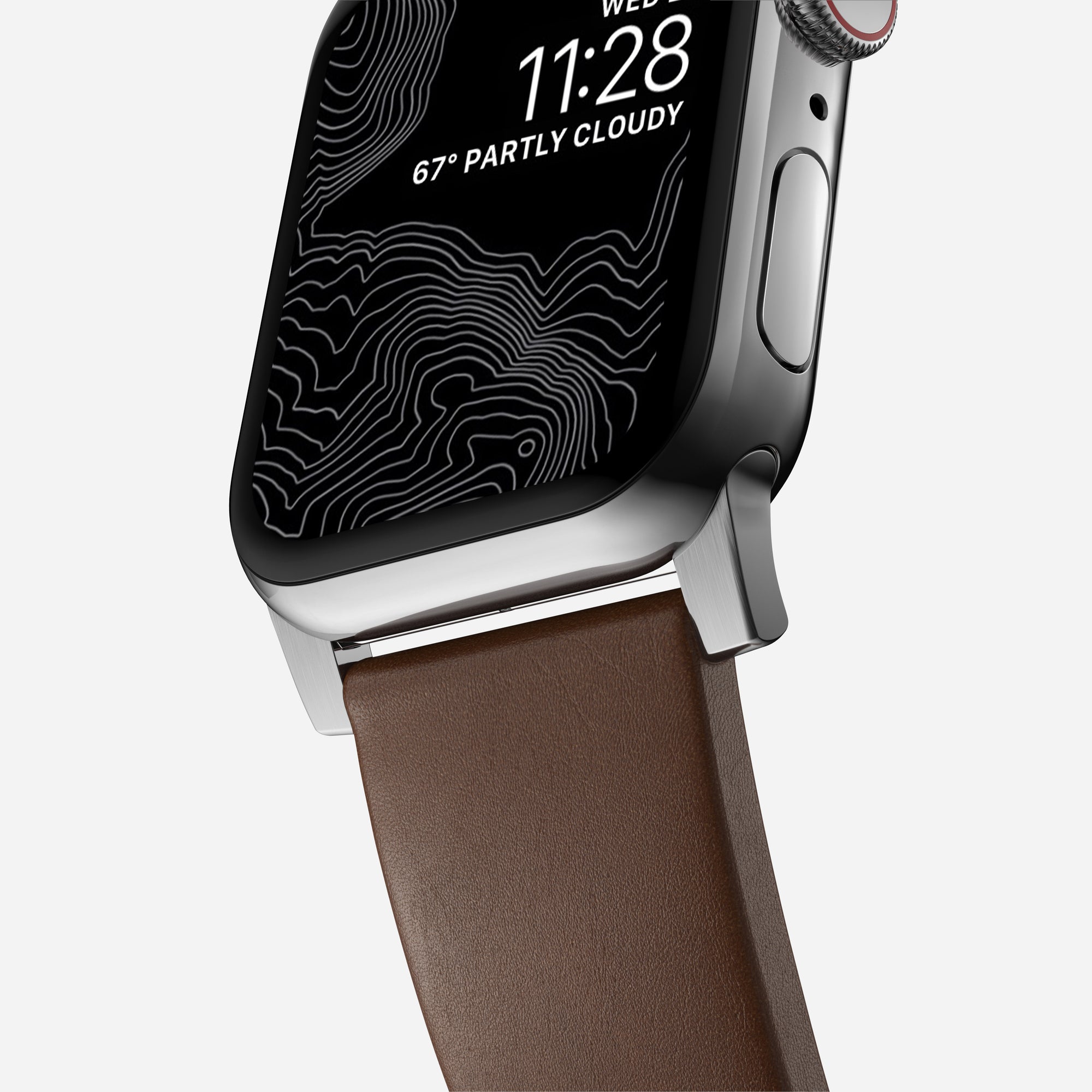 NOMAD Modern Band for Apple Watch by leather