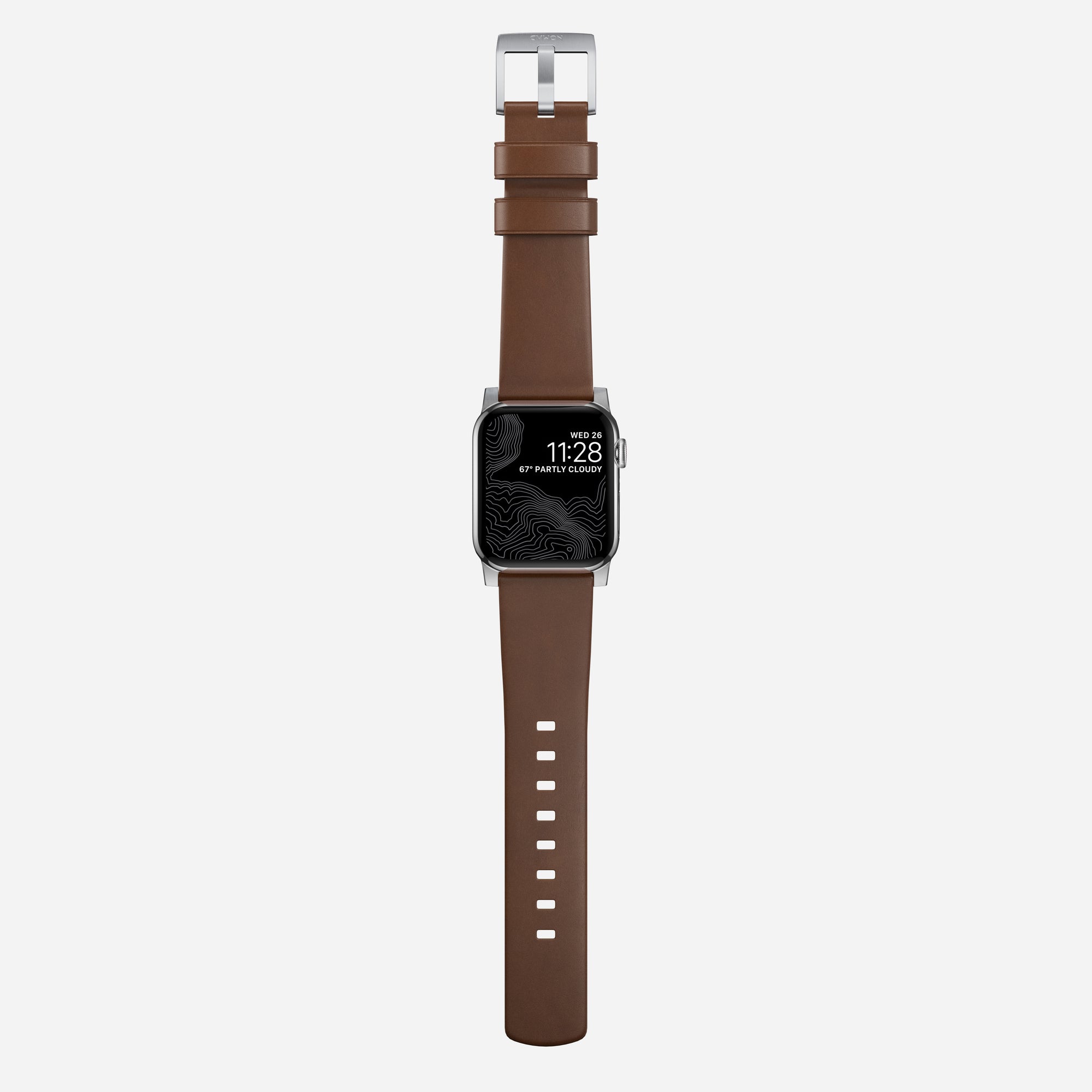 NOMAD Modern Band for Apple Watch by leather