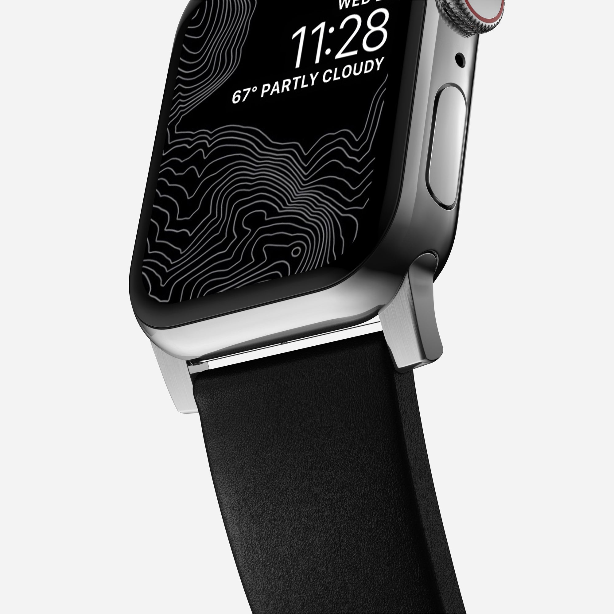 NOMAD Modern Band for Apple Watch by leather