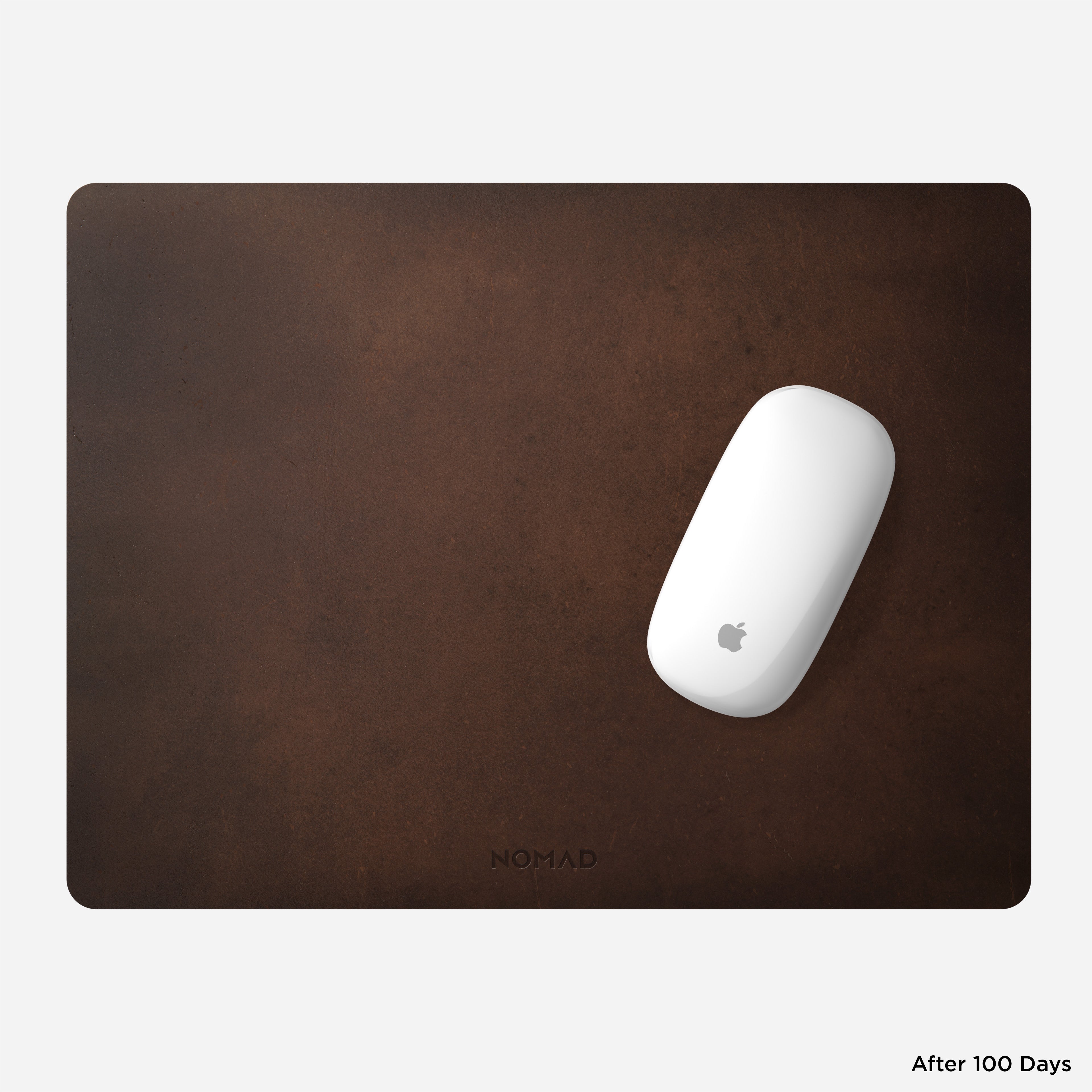 NOMAD Horween® Leather Mousepad 13", Rustic Brown - EOL