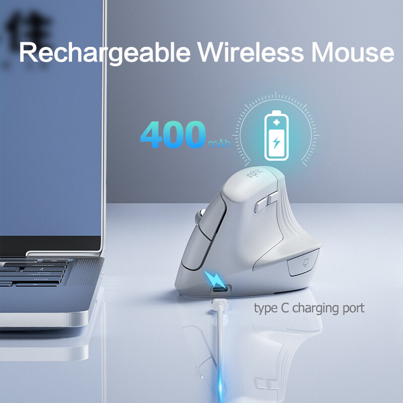 O2W SELECTION INIPHIC X9 Vertical Wireless Mouse
