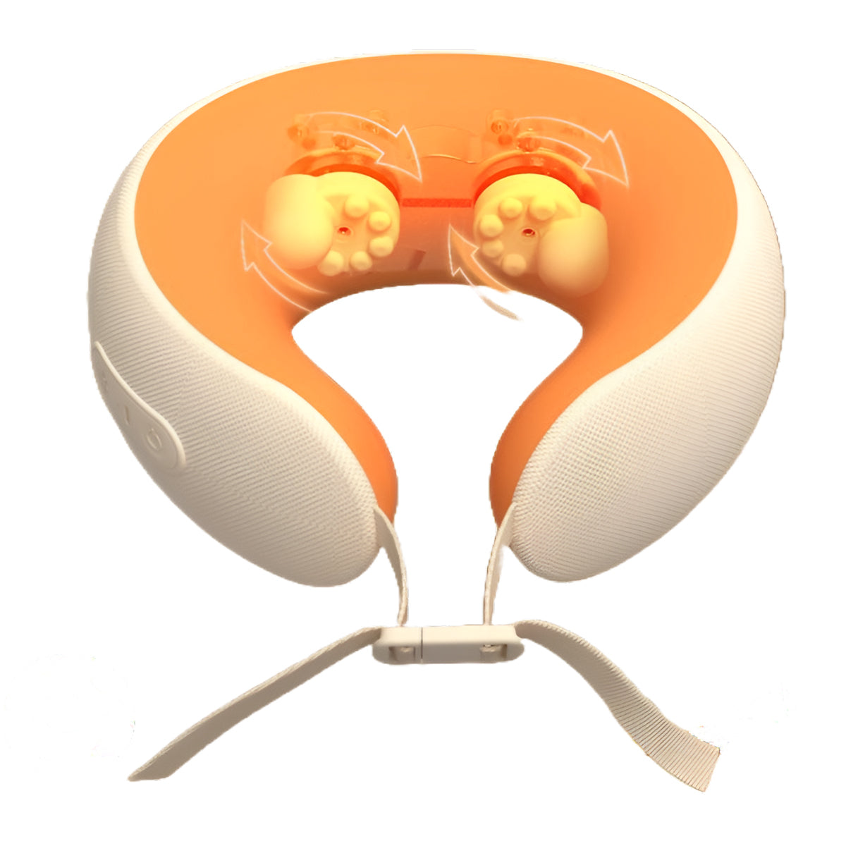 HeZheng HZ-U8 Eletric Neck Massage Pillow, Orange