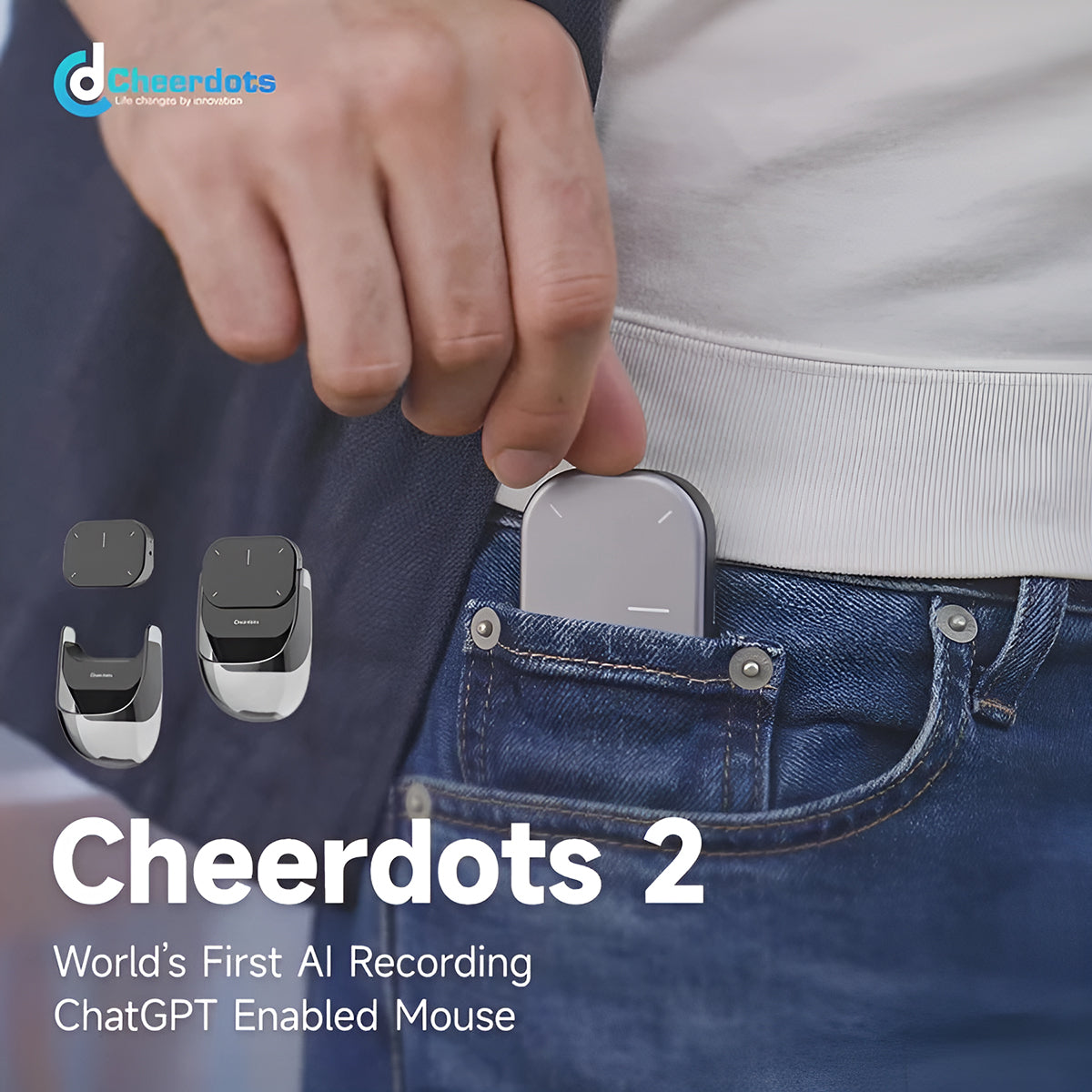 One2World Selection Cheerdots CHP04 AI Recording Split Mouse