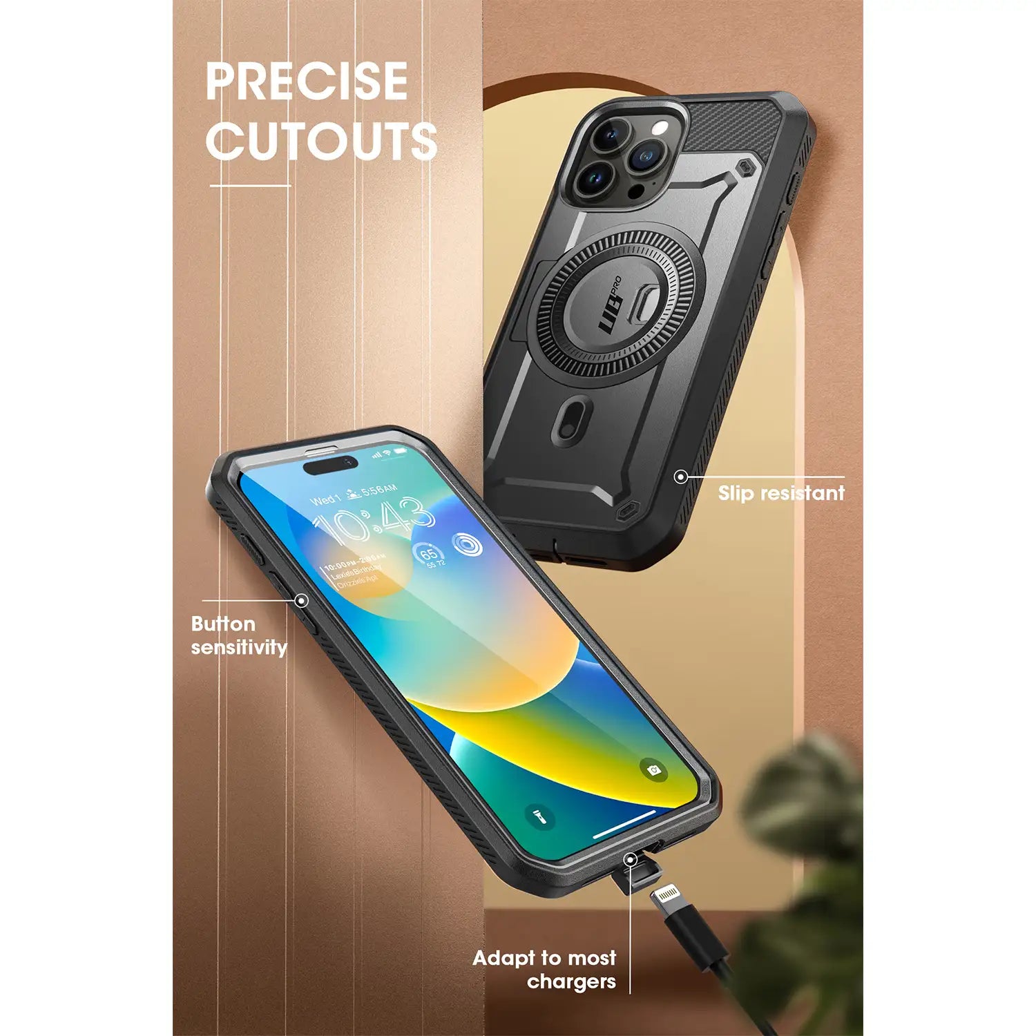 Supcase Unicorn Beetle Pro for iPhone 15 Series Compatible with MagSafe