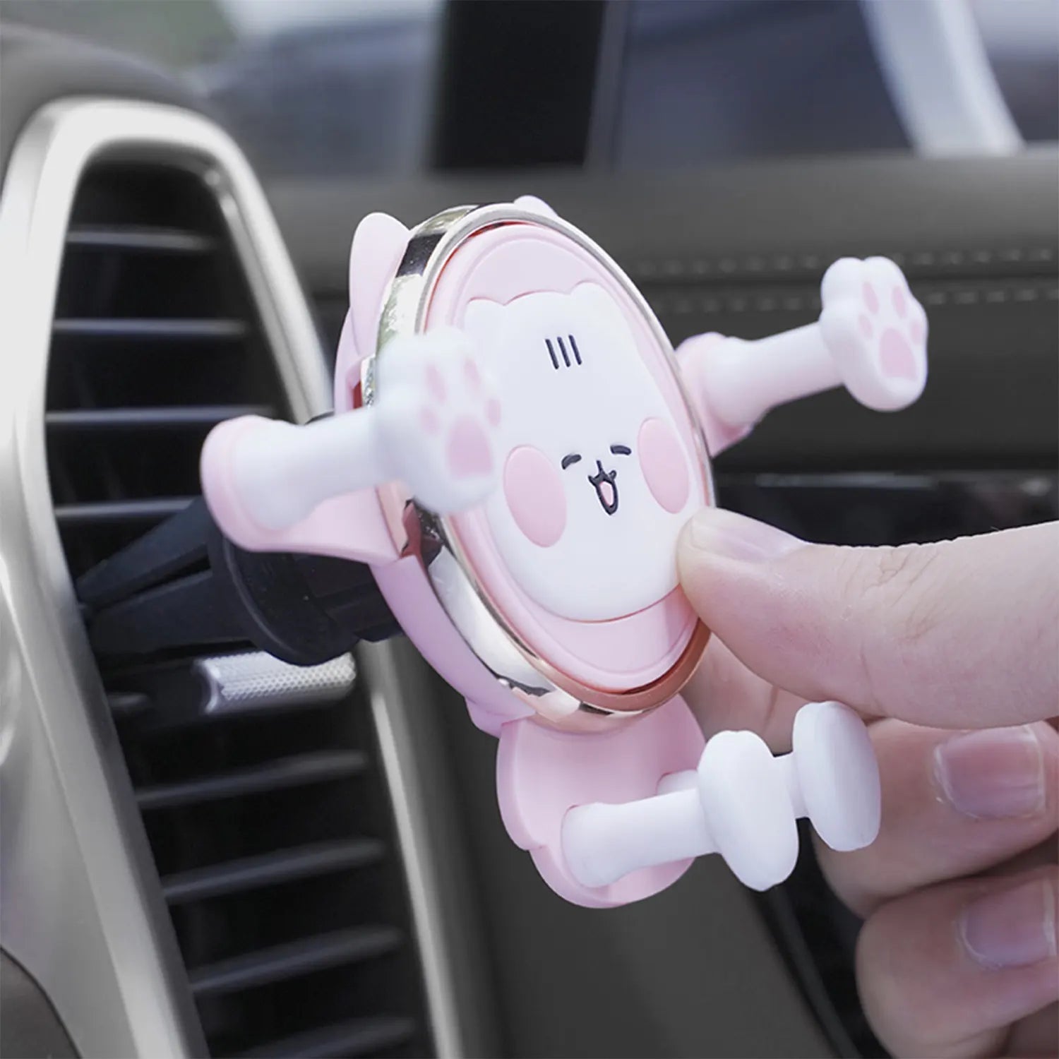 iCarer Family® TOFU Claw Gravity Car Phone Holder Vent Air Outlet Gravity Navigation Holder