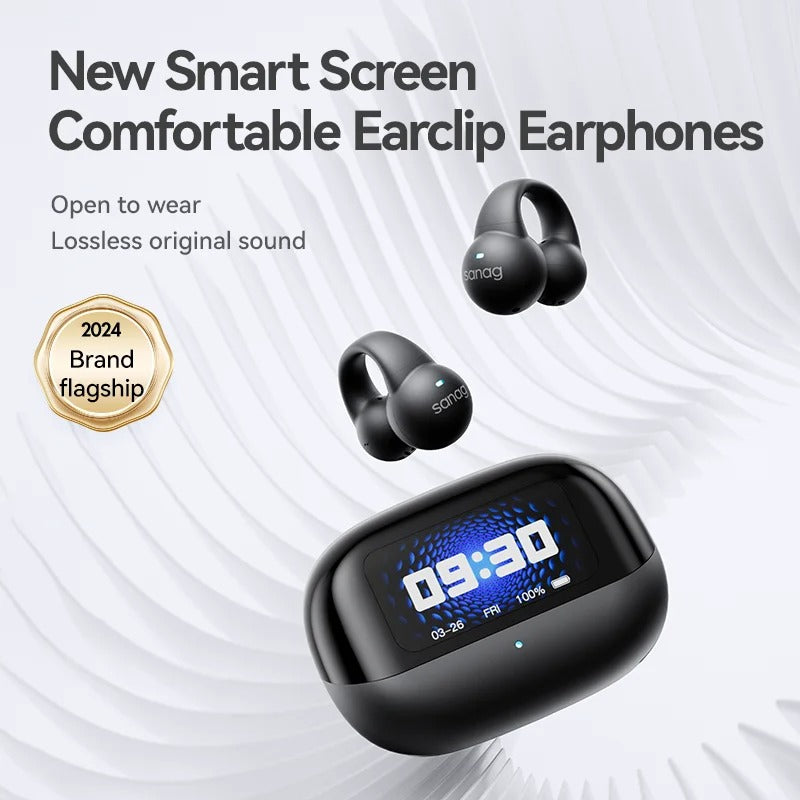 Sanag S2 Pro Smart Screen Bluetooth Earphones