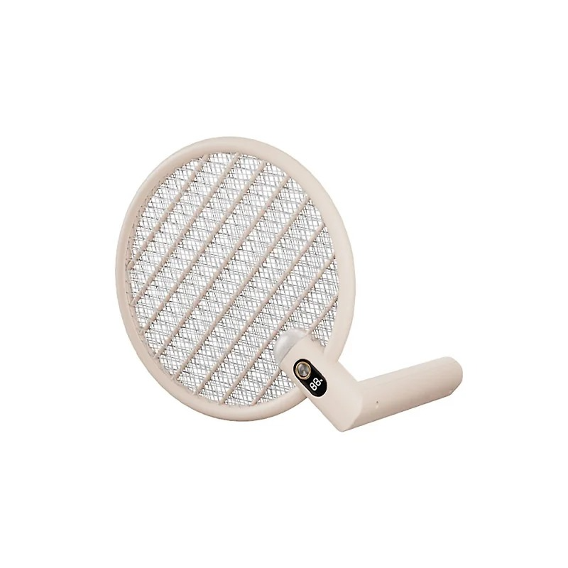 O2W SELECTION SOTHING NET Electric Mosquito Swatter-Smart Edition, White