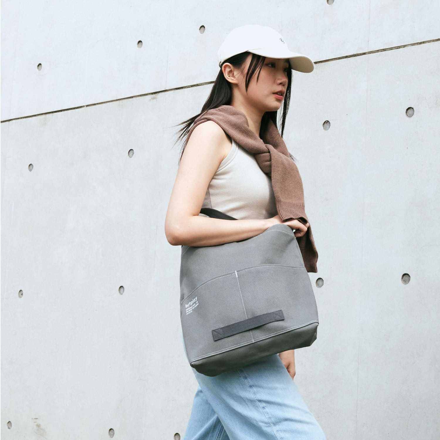 Bitplay Water-repellent Everyday Canvas Tote Bag