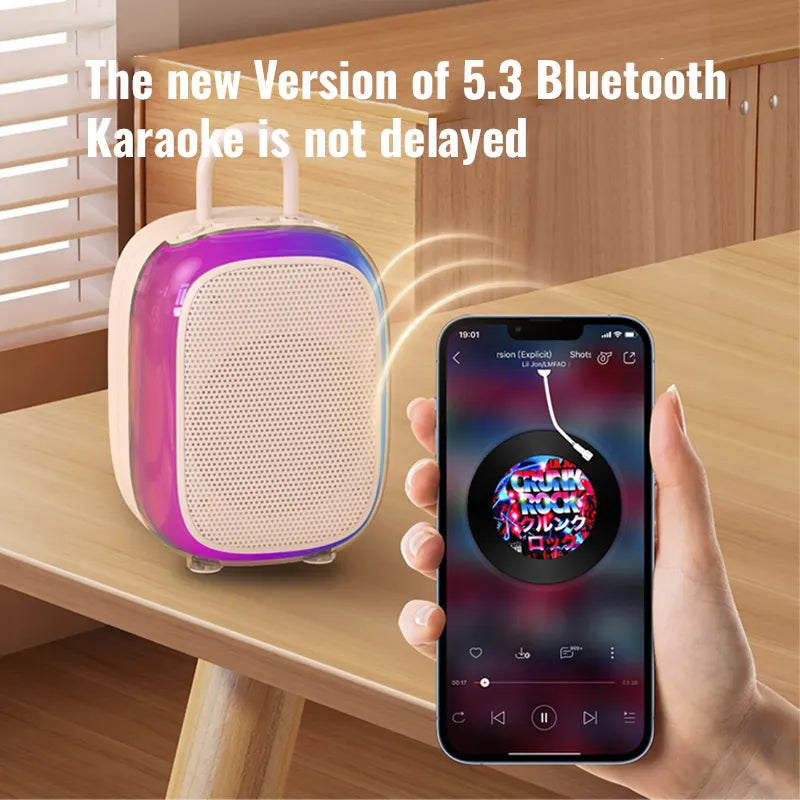 O2W SELECTION SOAIY SK68 Karaoke Combo Bluetooth Speaker