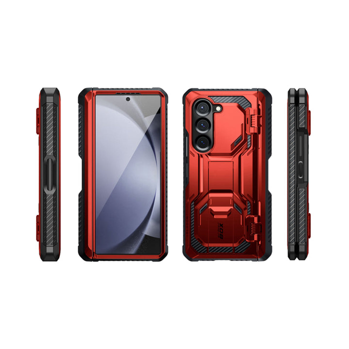 i-Blason Armorbox Series Case for Samsung Galaxy Z Fold 6 5G (2024), [Built-in Screen Protector] Full-Body Rugged Holster Case