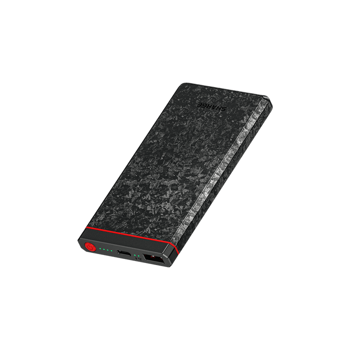 Shargeek CarbonBlade Carbon Fiber Power Bank 10,000mAh 22.5W Max