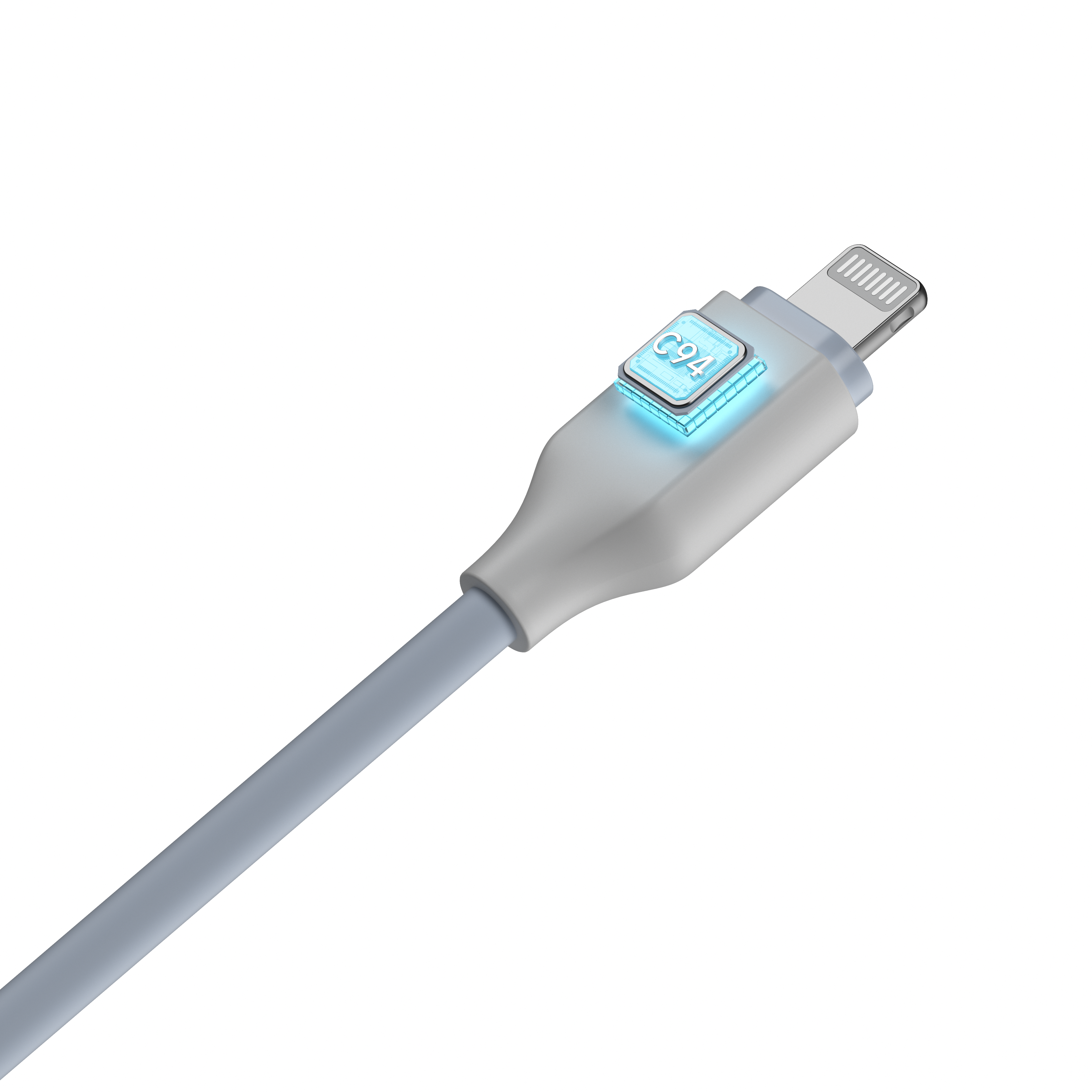 Shargeek USB-C to Lightning MFI Highly-elastic Silicone Cable 1.2M