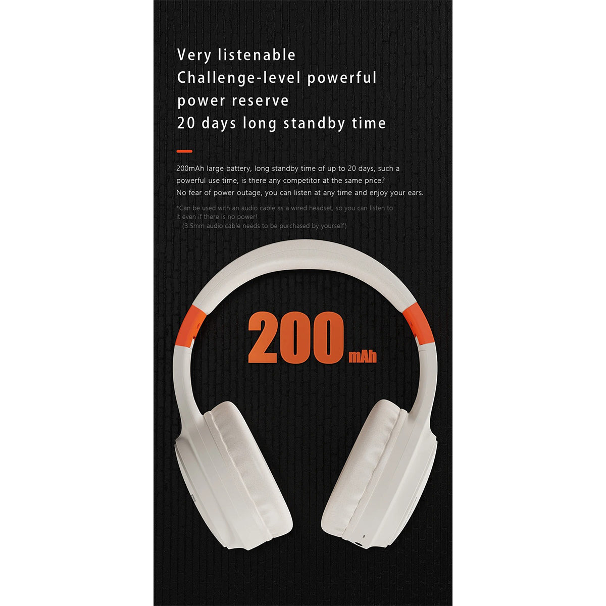 O2W SELECTION DMOOSTER D51 Bluetooth Noise-Canceling Headphones