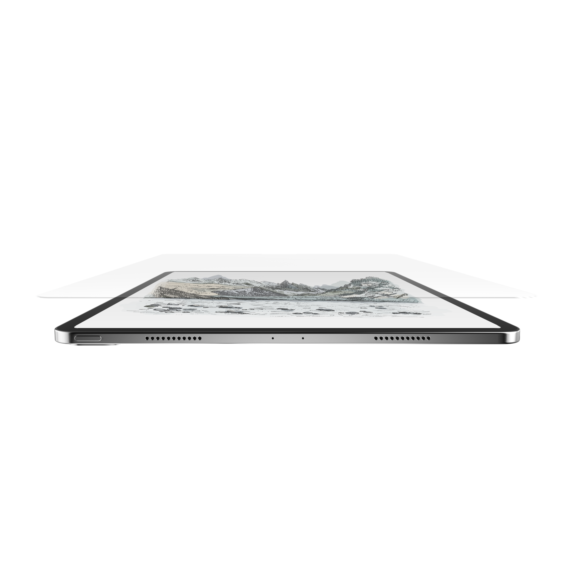 MagEasy EasyPaper Pro for 2022-2018 iPad Pro 12.9", Transparent