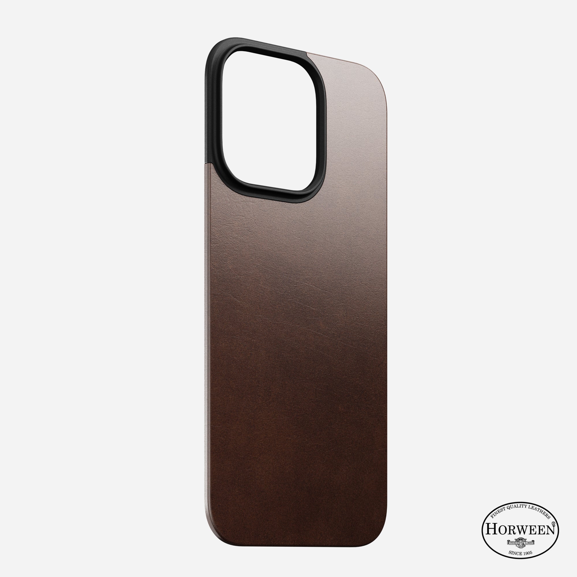 NOMAD Magnetic Leather Back Case with MagSafe Compatible for iPhone 16 Pro 6.3" / 16 Pro Max 6.9" By Horween® Leather