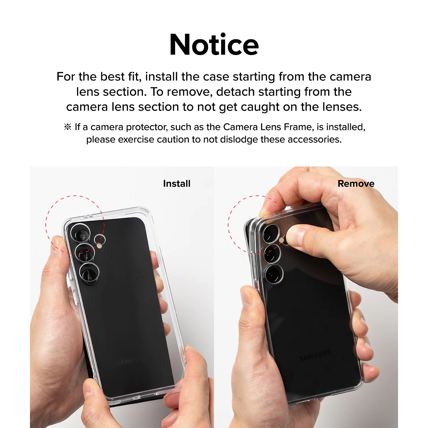 Ringke Fusion Design Case for Samsung Galaxy S24 Series