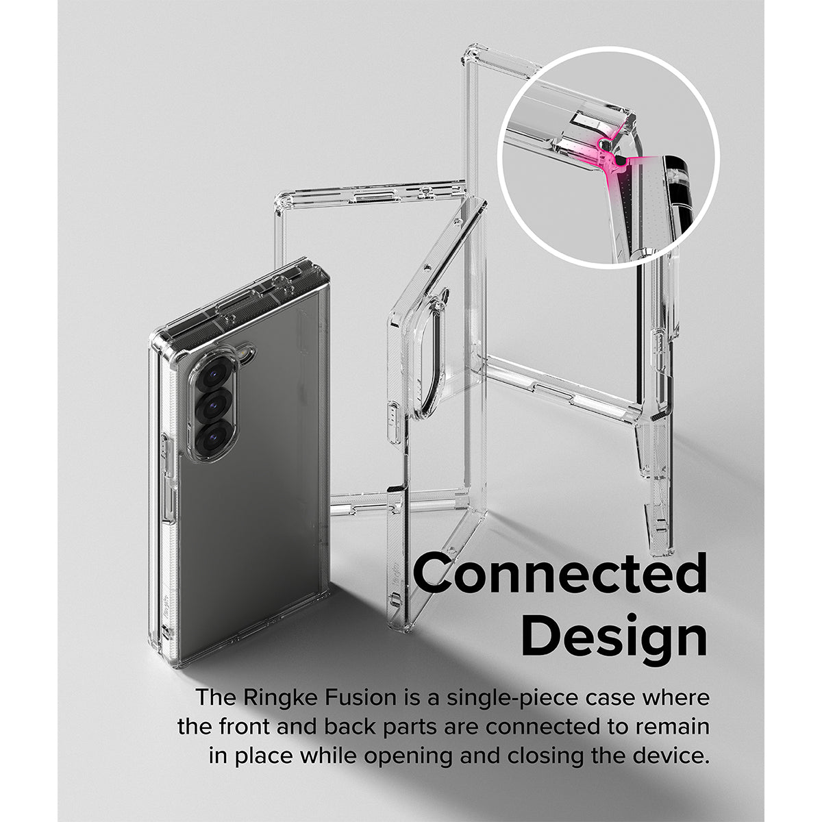 Ringke Fusion Case for Samsung Galaxy Z Fold 6