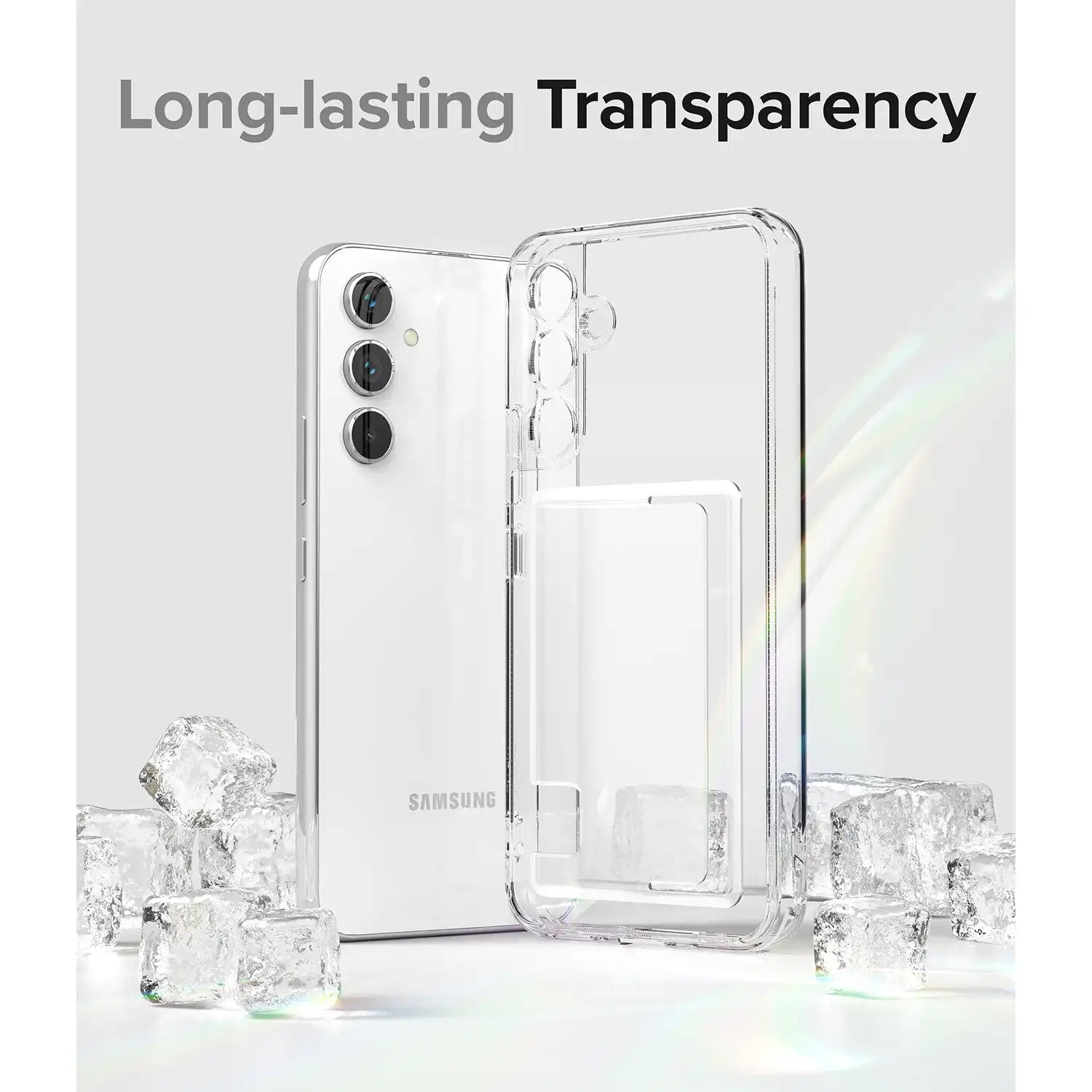 Ringke Fusion Card Case for Samsung Galaxy A54, Clear