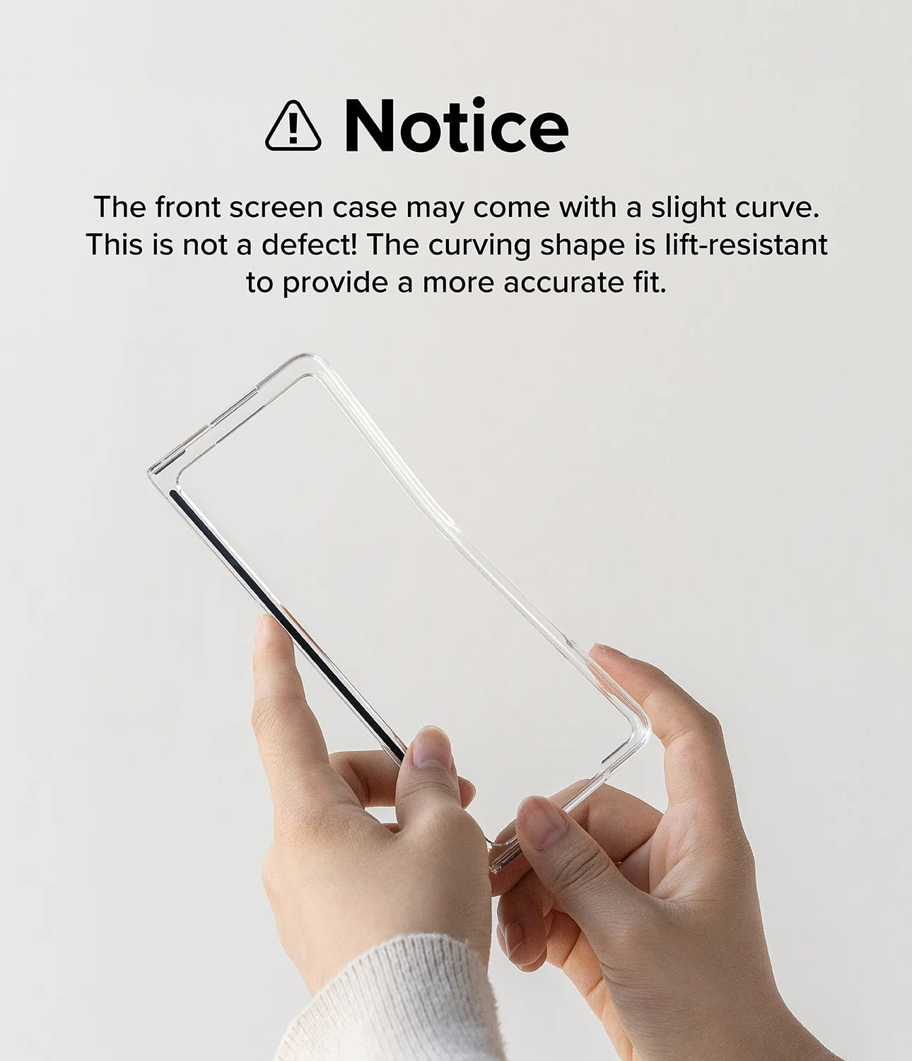 Ringke Slim Hinge Case for Samsung Galaxy Z Fold 5, Clear