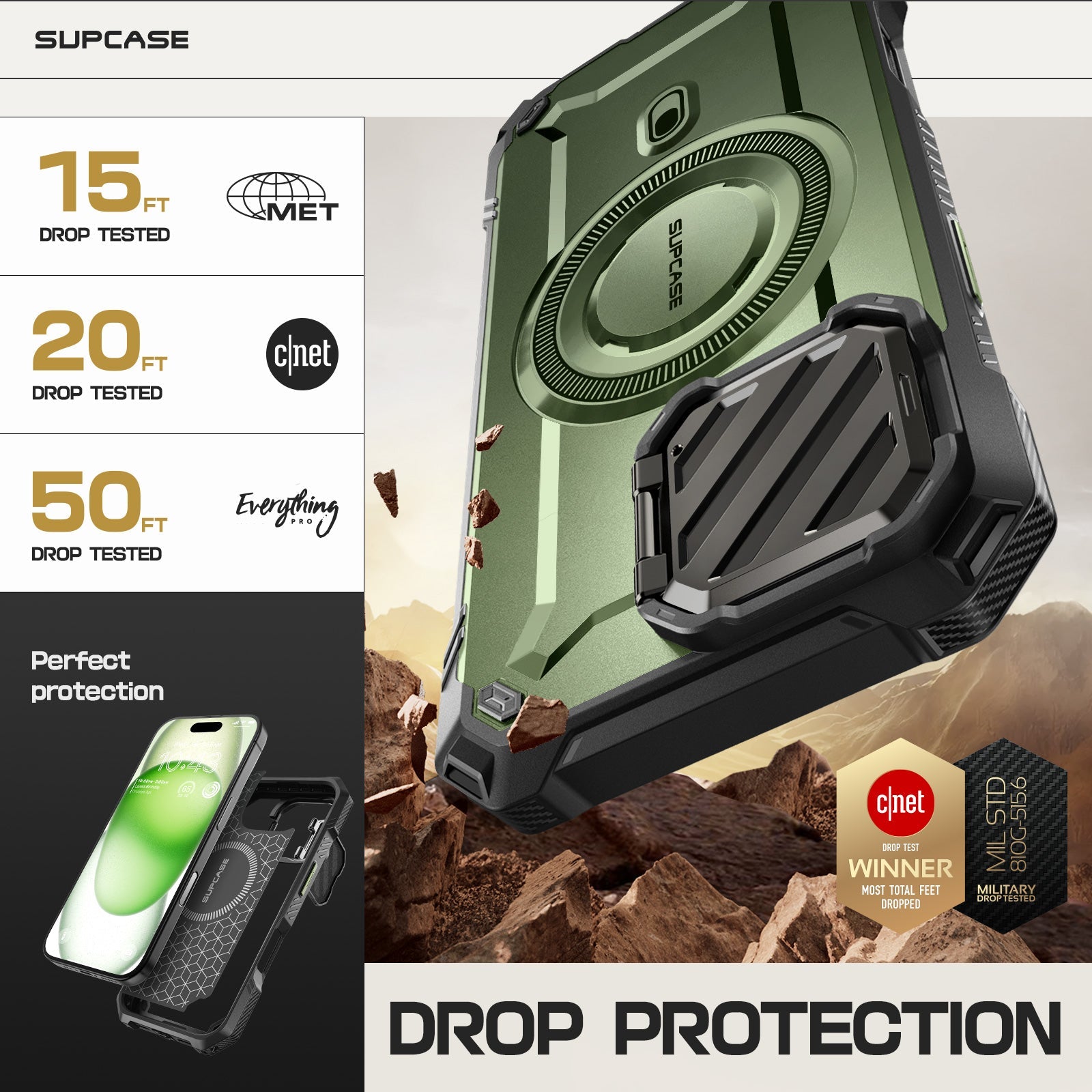 Supcase Unicorn Beetle Mag XT Case for iPhone 16 Series