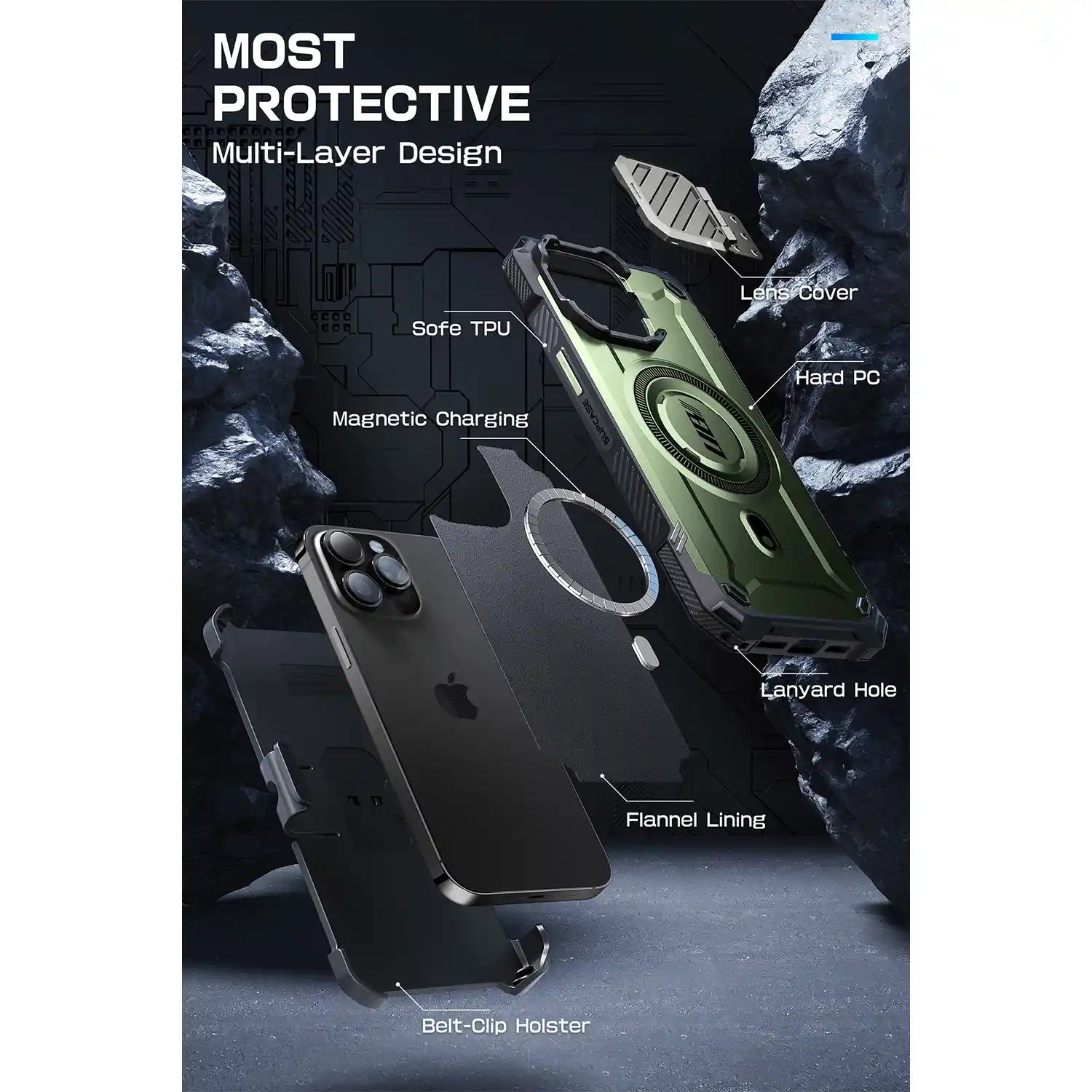 Supcase UB Mag XT Case for iPhone 15 Series