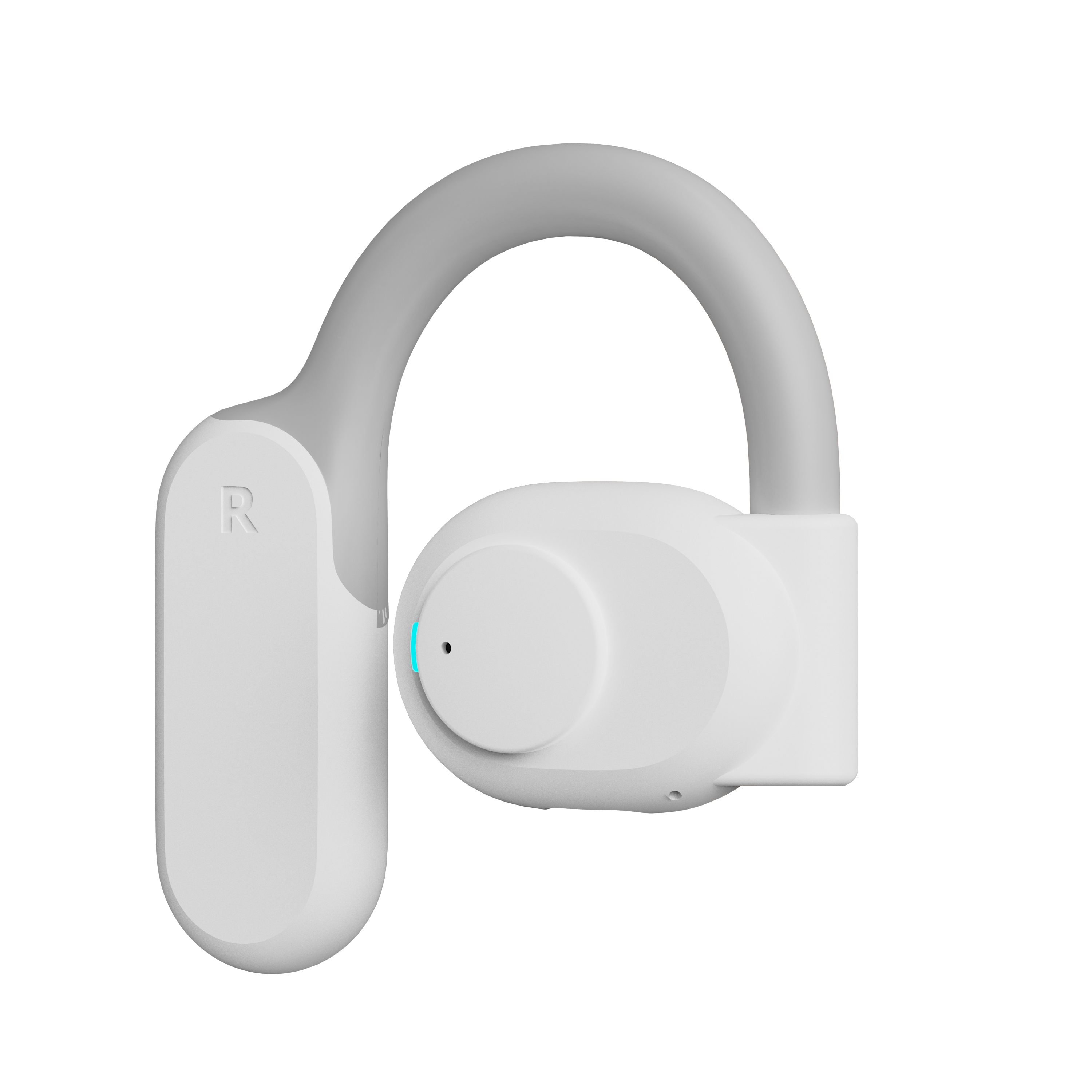 JOWAY H196 Open-Ear Bluetooth 5.3 Wireless Earphones, White
