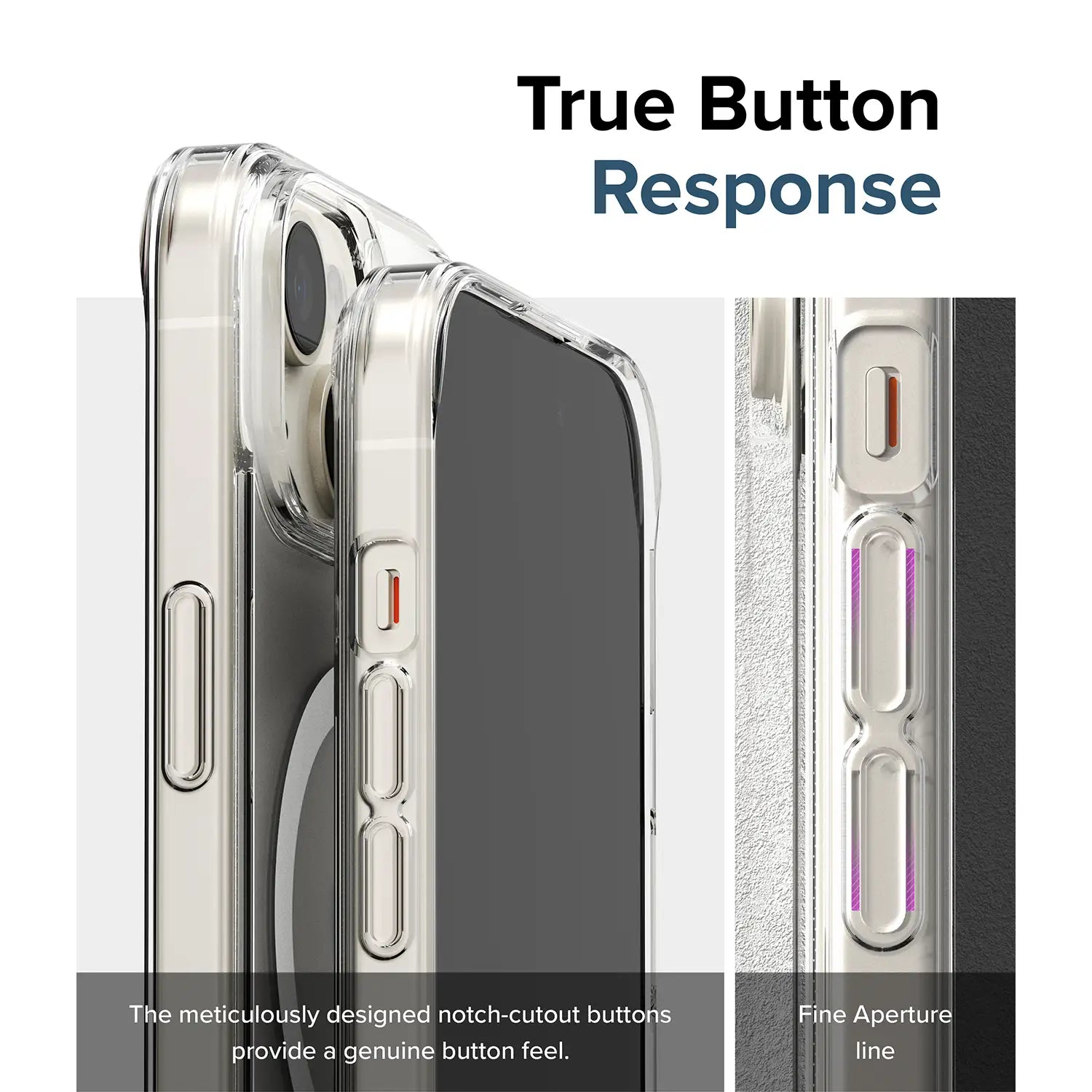 Ringke Fusion Magnetic Case for iPhone iPhone 15 Series, MATTE CLEAR