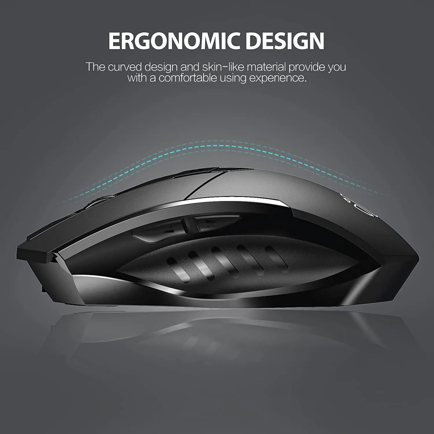 O2W SELECTION INPHIC A1 Wireless Triple Mode Bluetooth Silent Mouse
