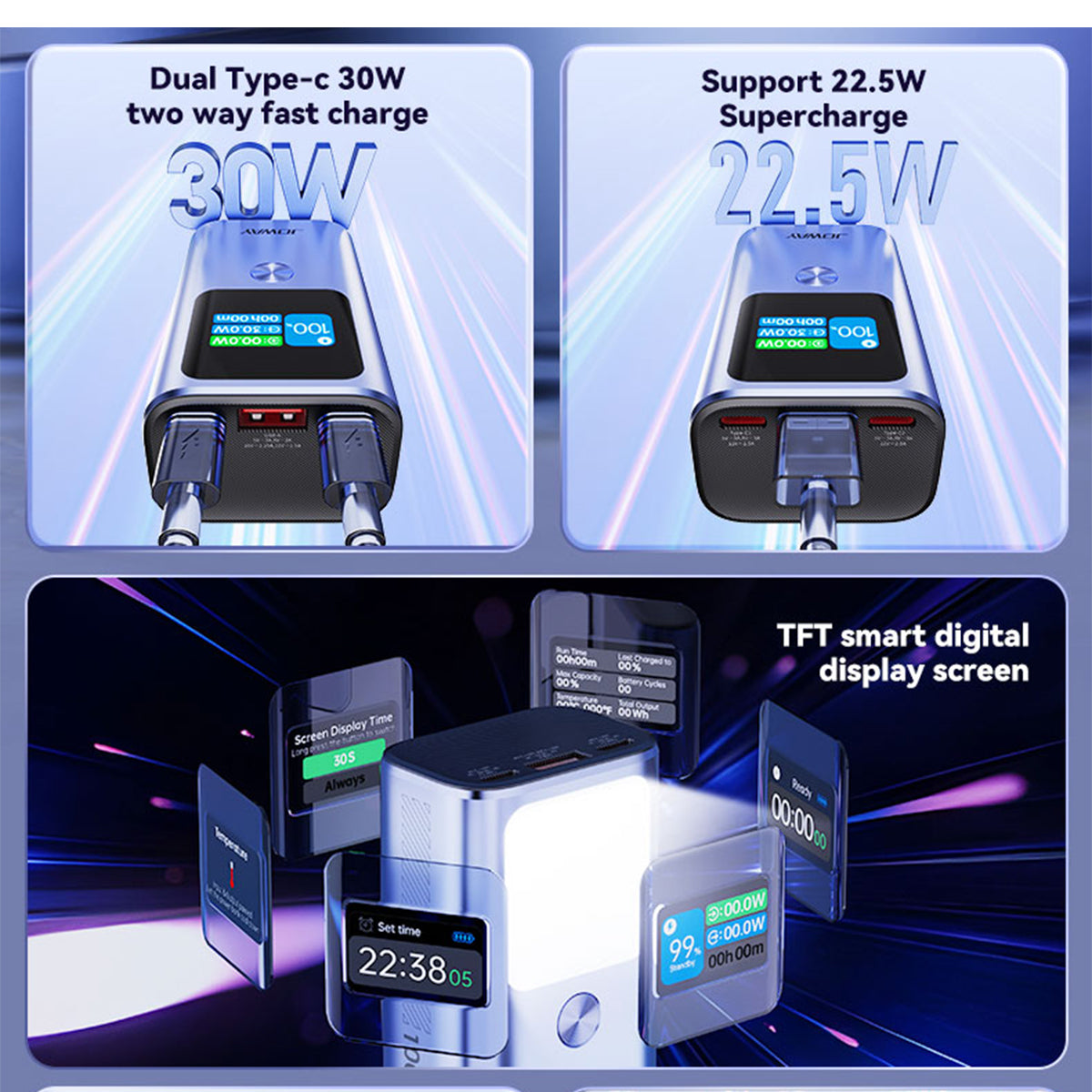 O2W SELECTION JOWAY JP326 30W 10000mAh Power Bank